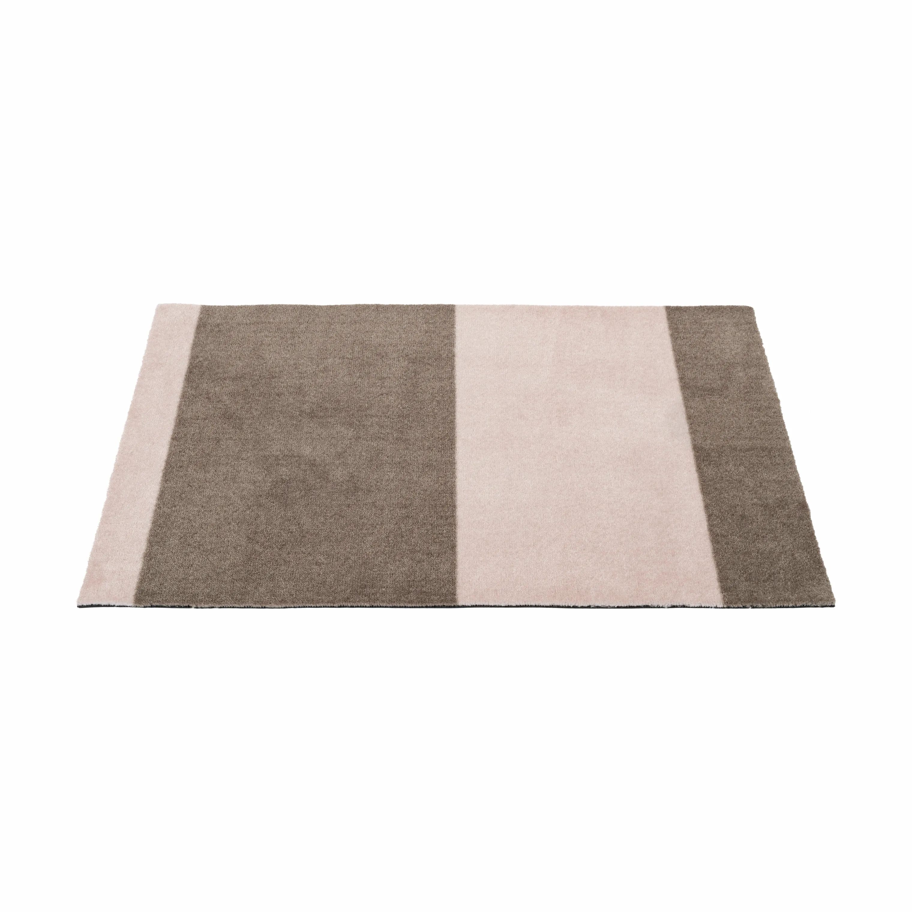 Tica Copenhagen Dørmåtter Stripes Horisontal Gulvmåtte i sand/rosa, B60 x L90 cm, 6