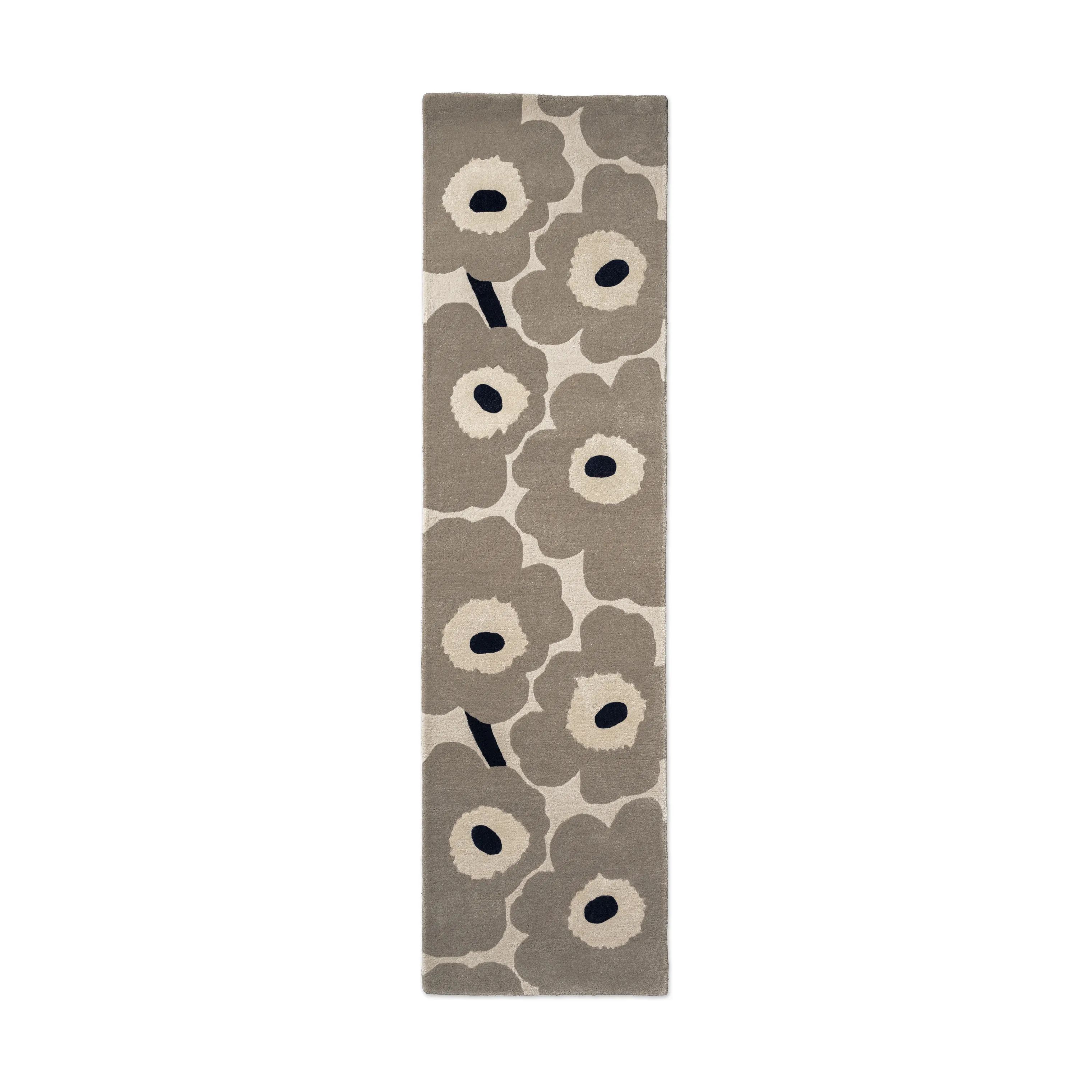 Marimekko by Brink & Campman Gulvtæpper Unikko Tæppeløber i Grå, B80 x L300 cm, 1