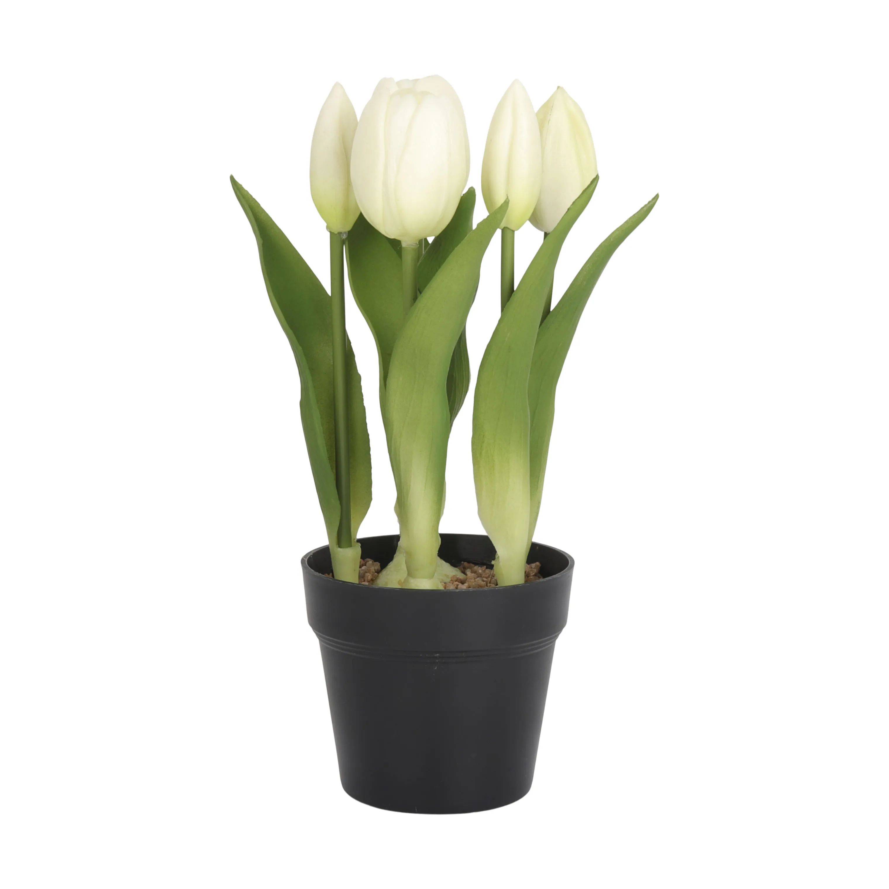 CASA Living Kunstige blomster Kunstig tulipan i hvid, 1