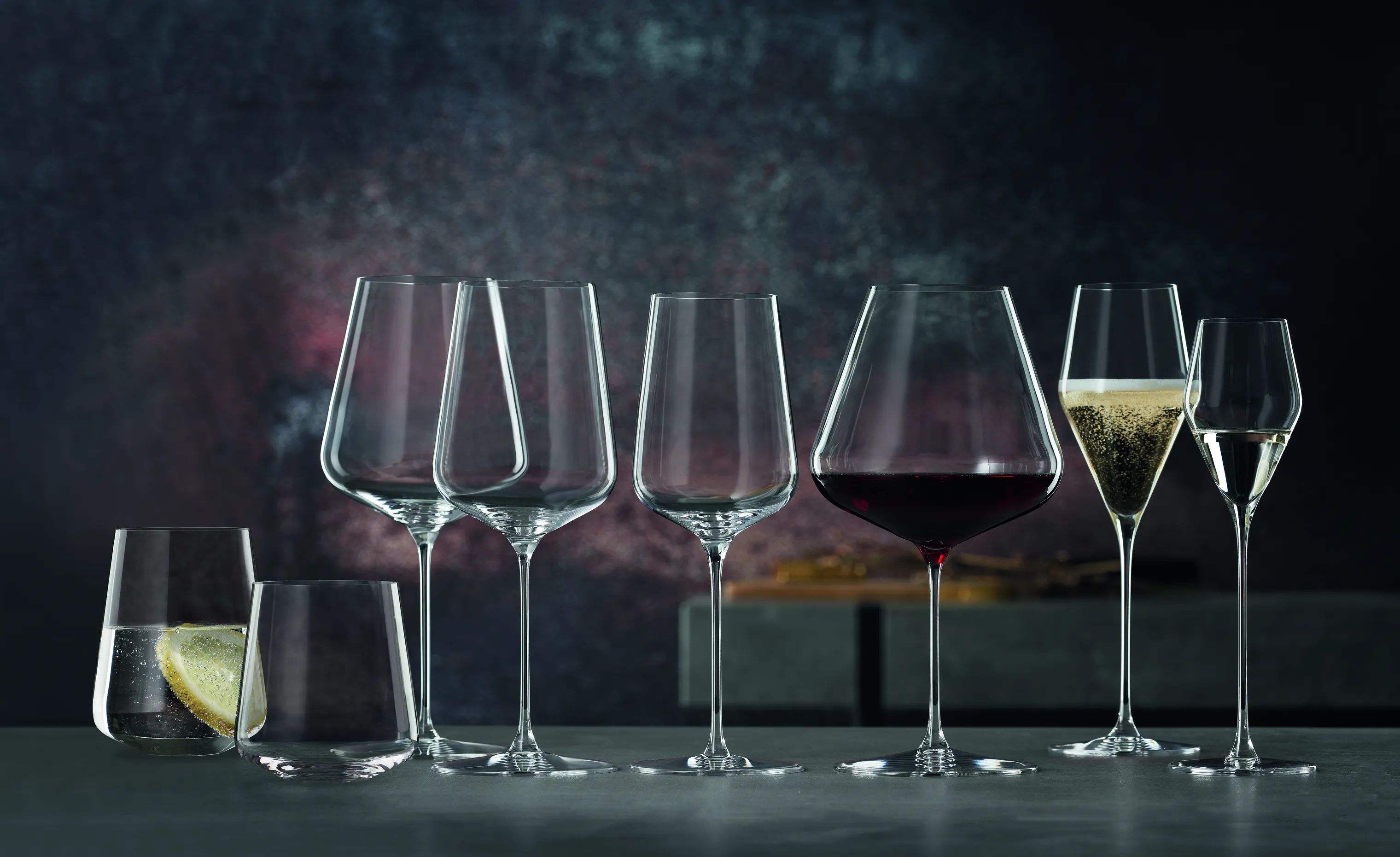 Spiegelau Vandglas Defintion Tumbler Glas - 4 stk. i 9,5 cm, 3