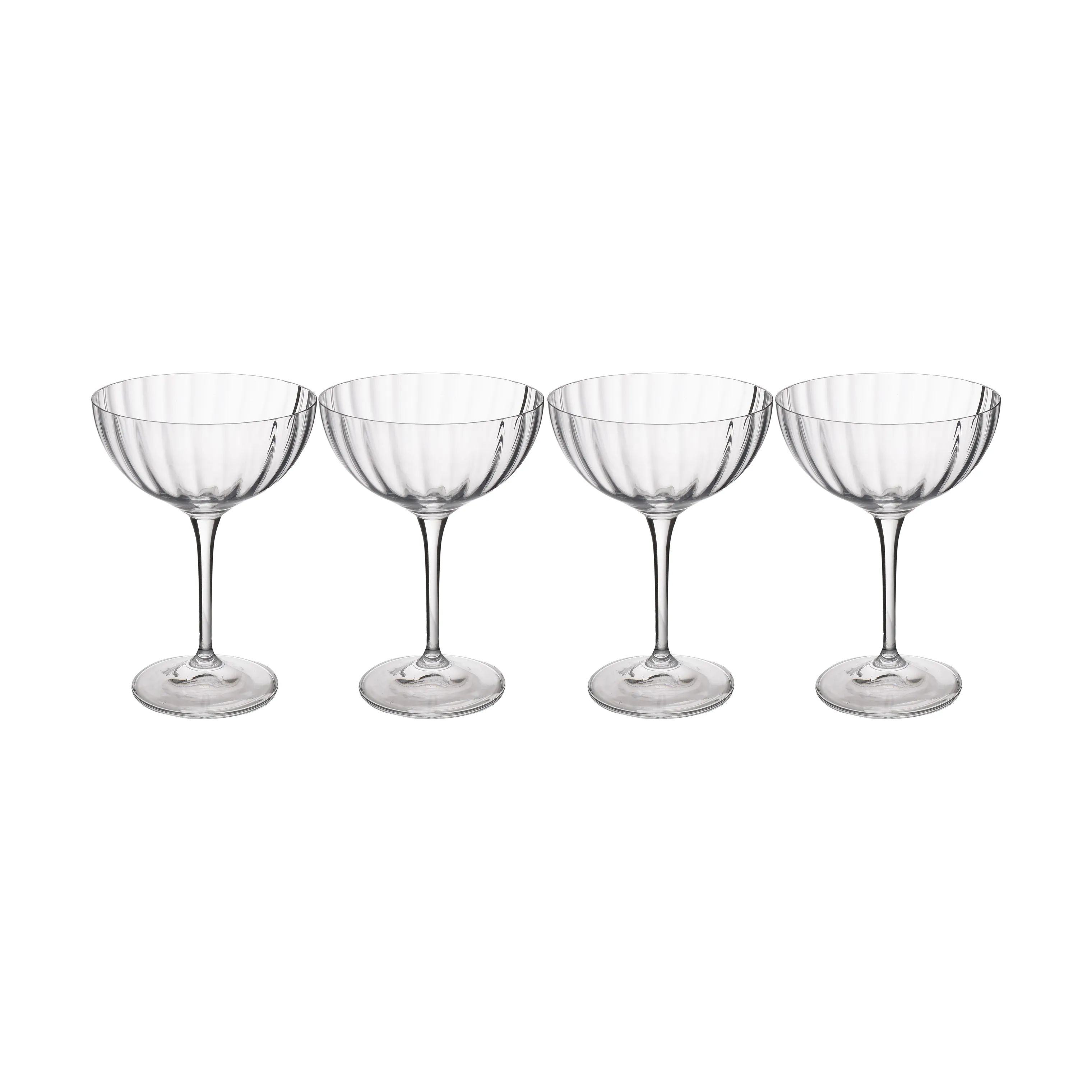 Mikasa Cocktailglas Treviso Coupeglas - 4 stk. i Klar, 1