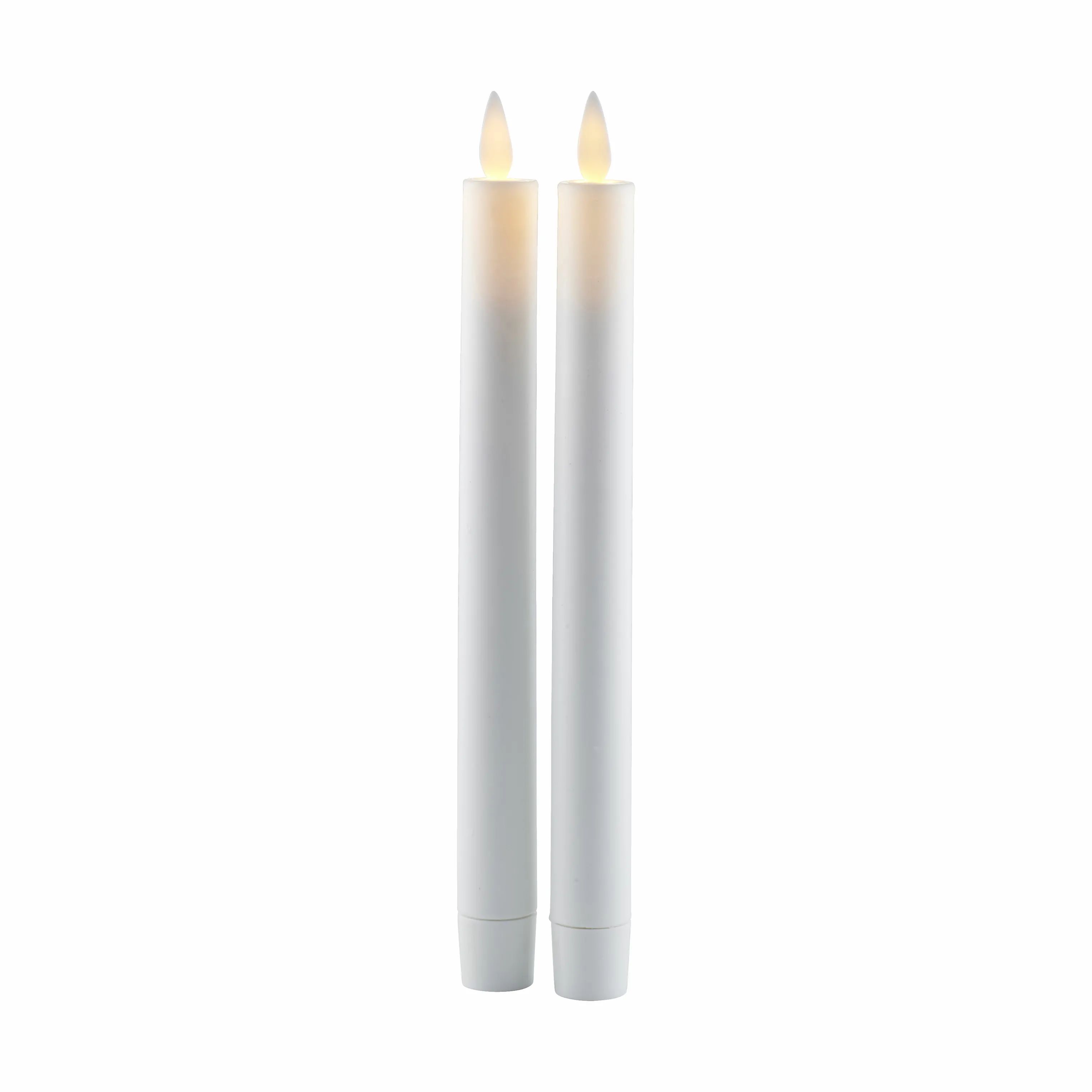 Sirius LED-lys Sara Genopladelig LED Kronelys - 2 stk. i Hvid, 25 cm, 1