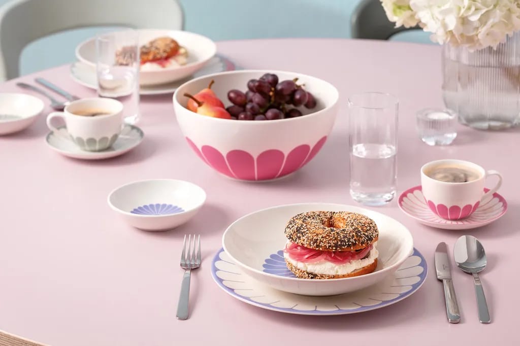 Villeroy & Boch Serveringsskåle Fleur Couleur Skål i Pink, 2