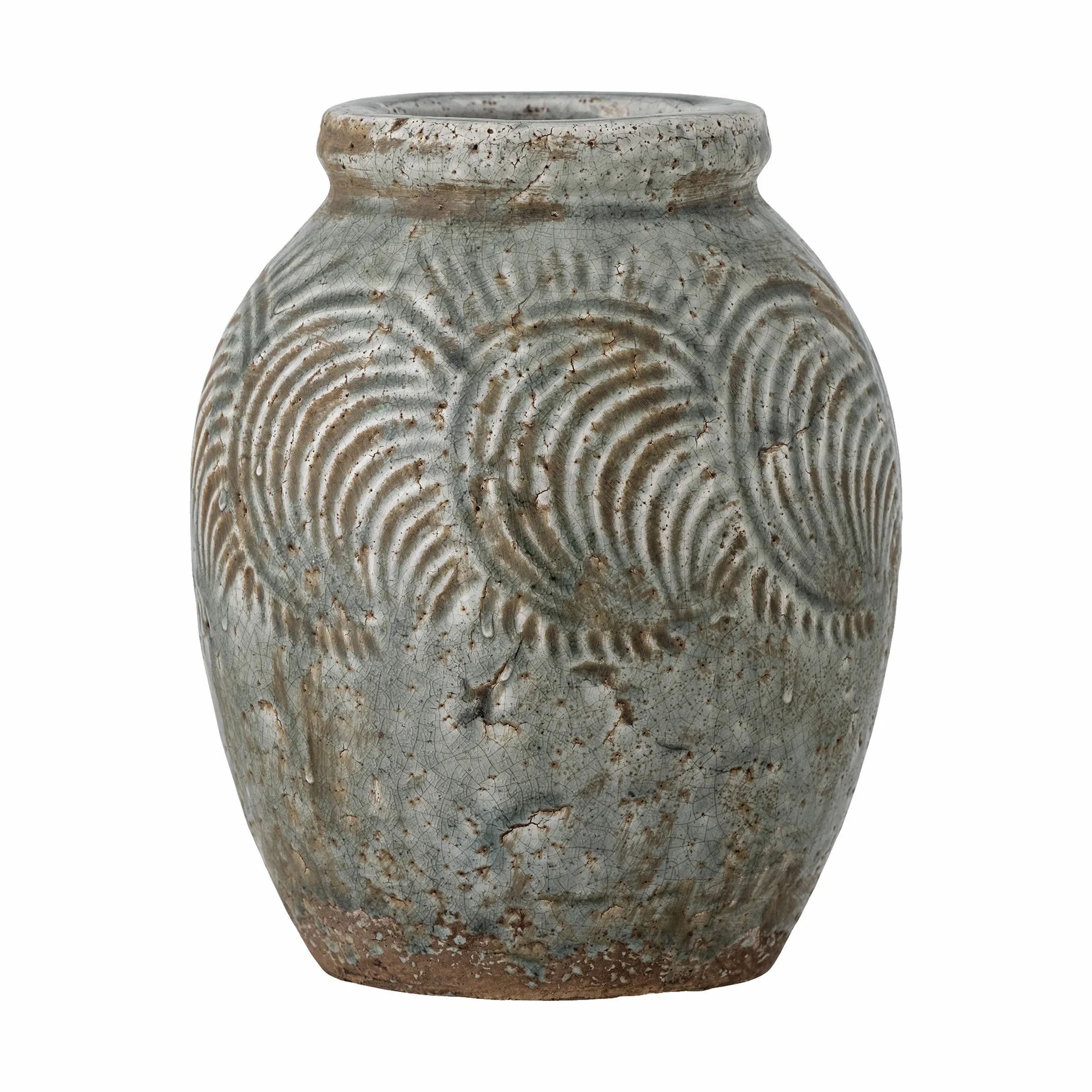 Bloomingville Vaser Damian Deko Vase i Grøn, 1