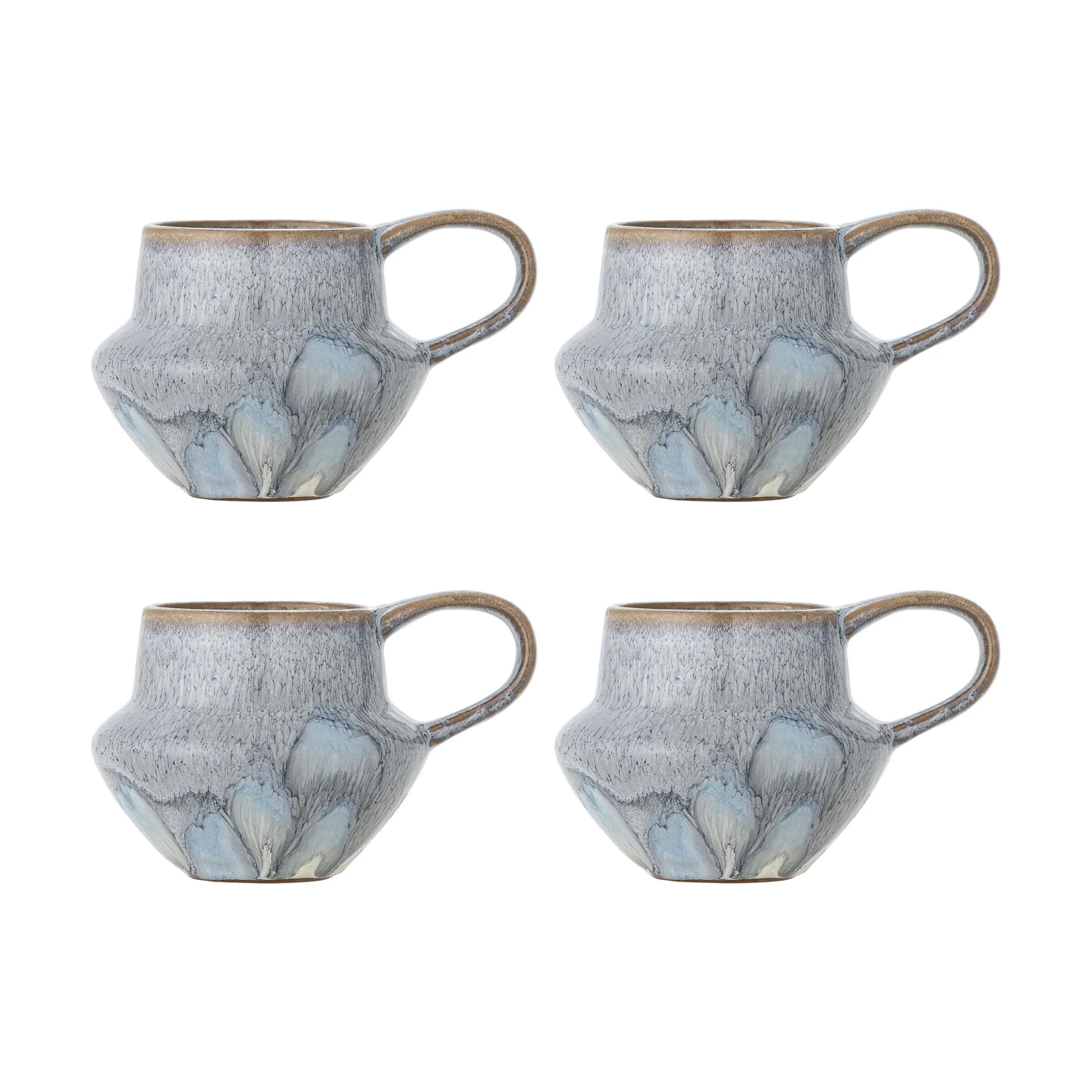 Creative Collection Krus og kopper med hank Bessie Krus - 4 stk. i Blue, 1