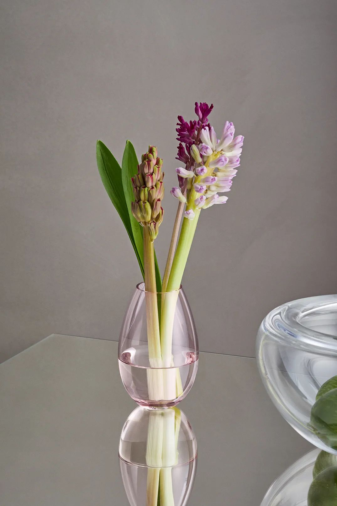 Holmegaard Vaser Cocoon Vase i Rosa, 11,5 cm, 2