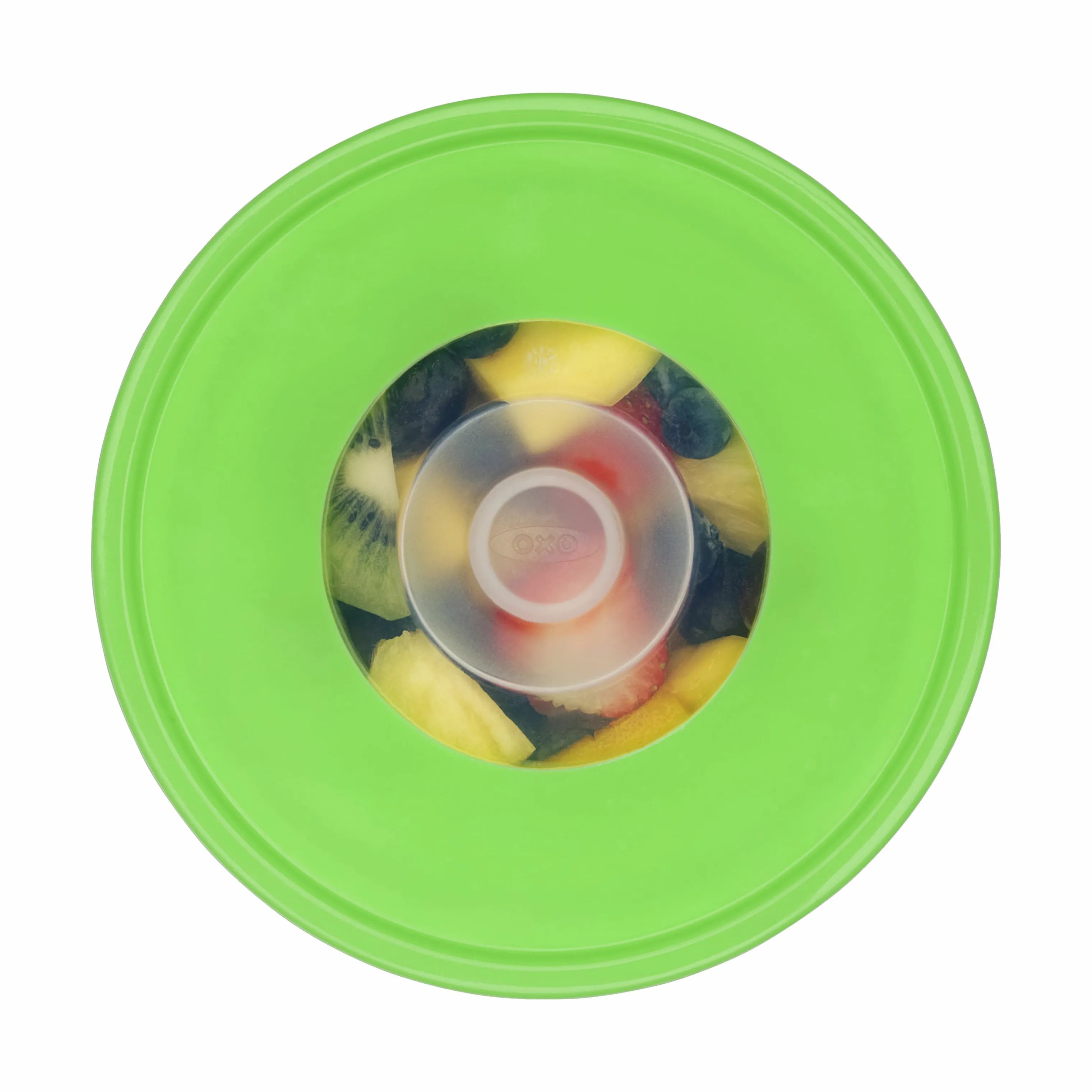 OXO Låg og covers Good Grips Silikonelåg i grøn;hvid;klar, 15 cm, 4