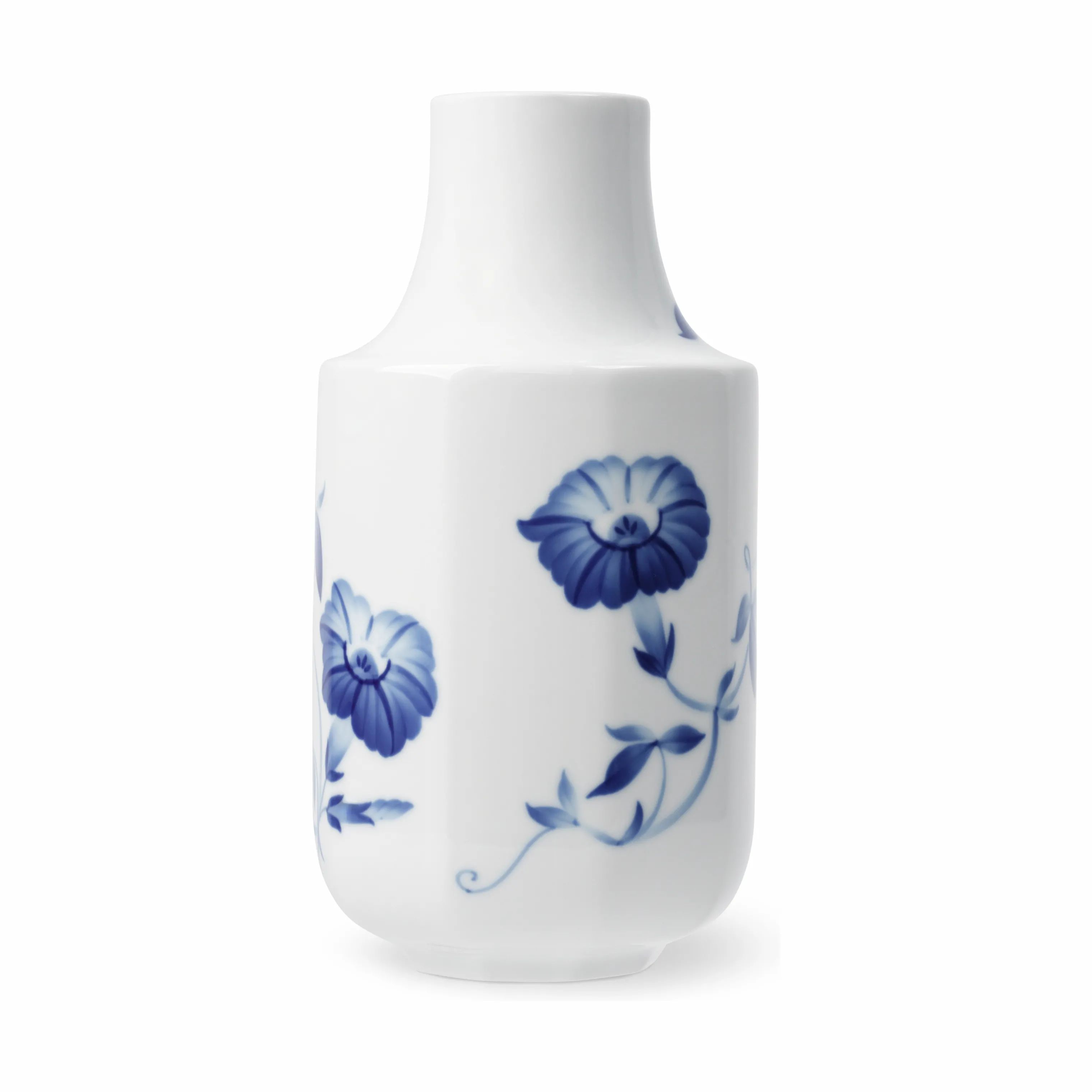 Royal Copenhagen Vaser Blomst Vase - Snerle i Hvid/blå, 19 cm, 4