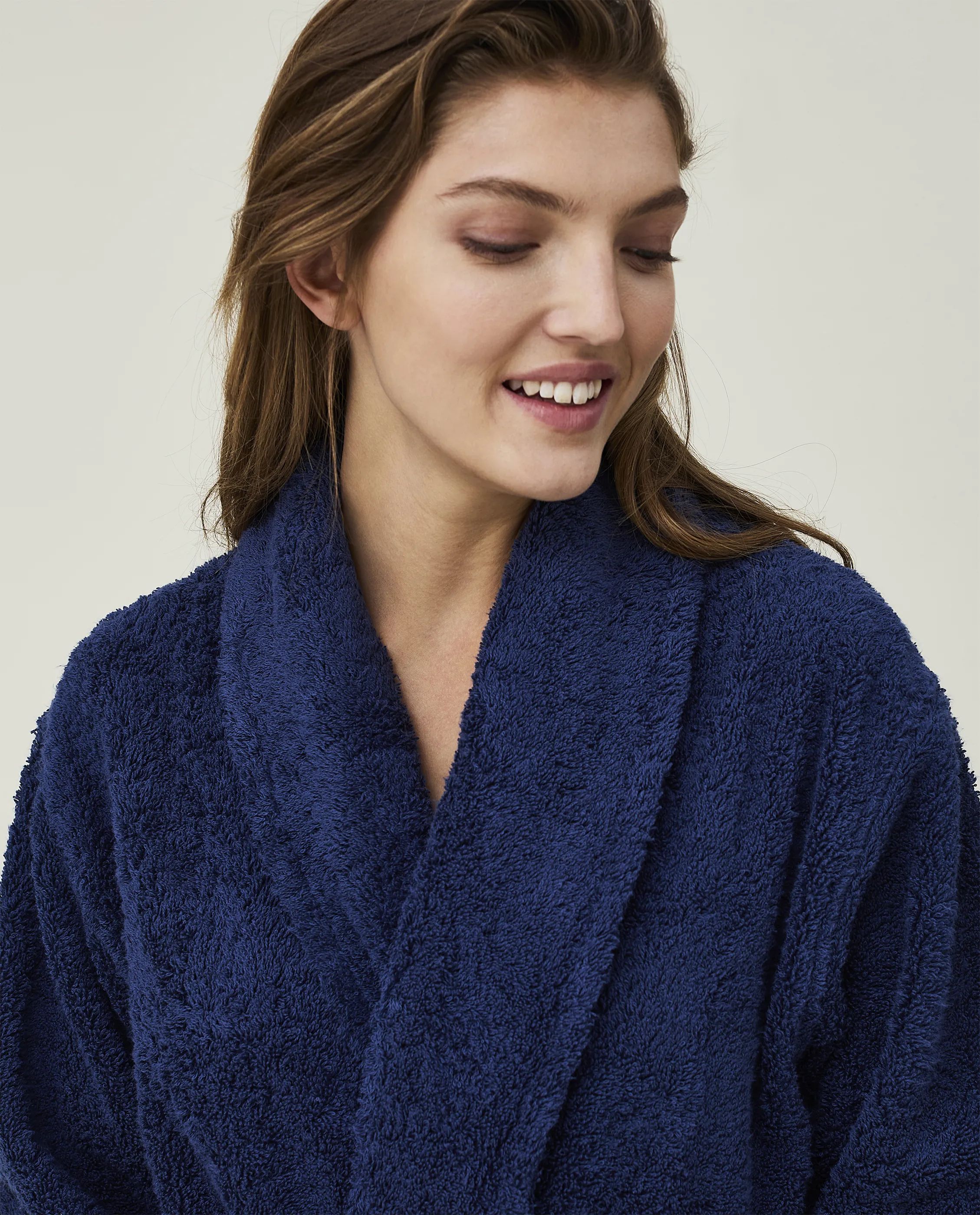 Lexington Morgenkåber Icons Original Badekåbe i True Navy, M, 2