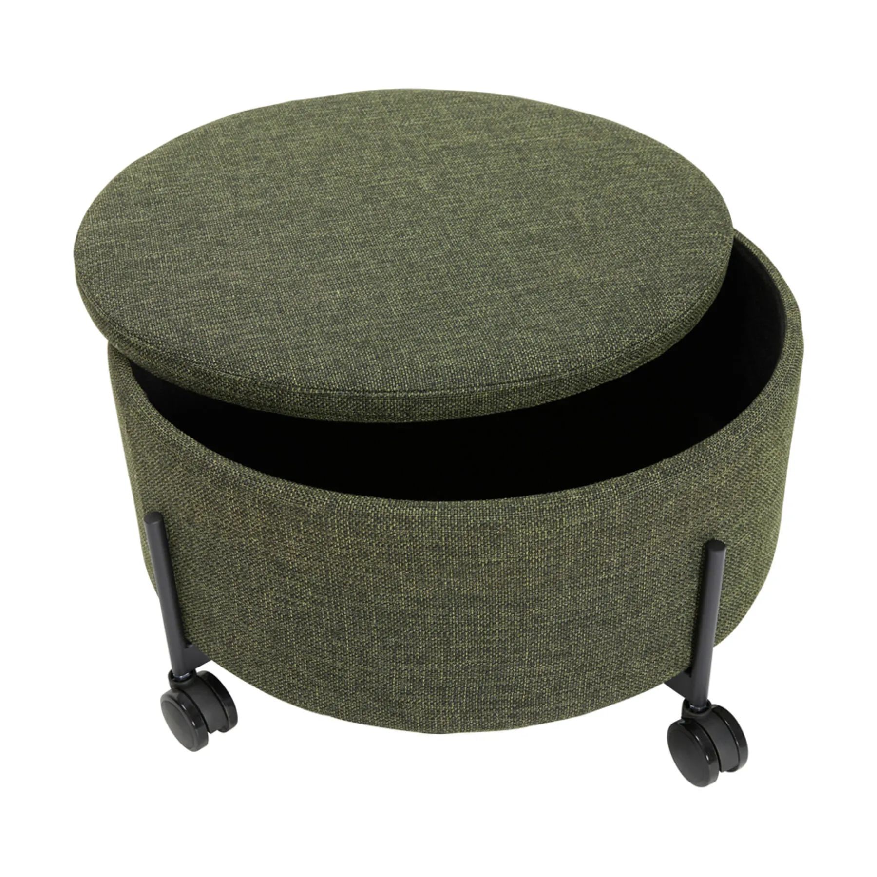 Hübsch Puffer Contain Puf i Grøn, 4