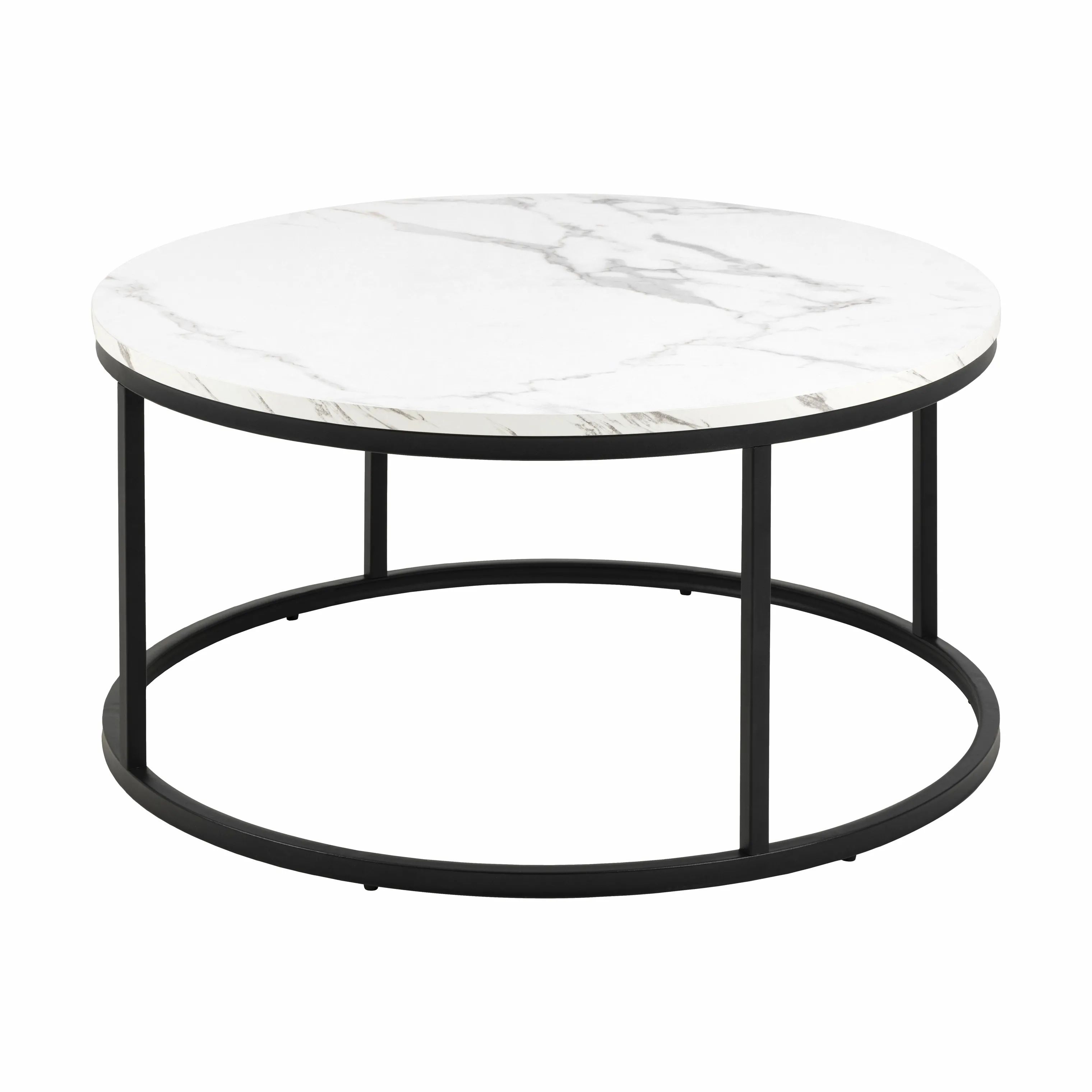 CASA Living Sofaborde Spiro Sofabord i Hvid, 5