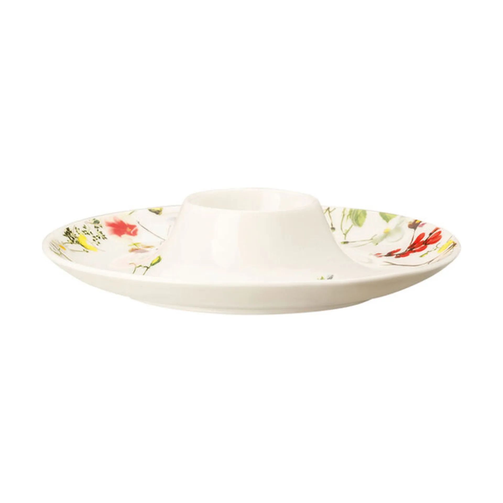 Rosenthal Æggebægere Brillance Fleurs Sauvages Æggebæger i Hvid / Multifarvet, 1