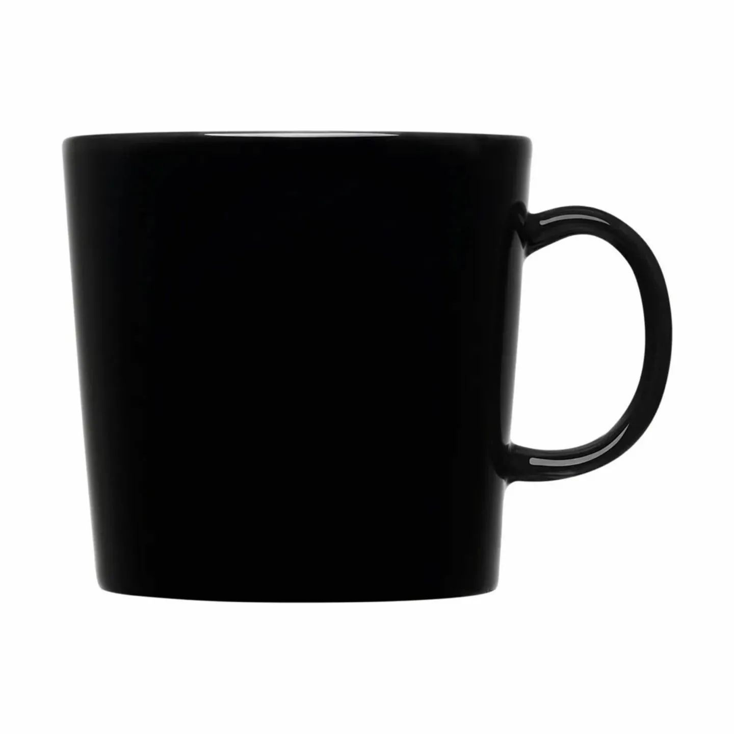 Iittala Krus og kopper med hank Teema Kaffekop m. hank i Sort, 40 cl, 1