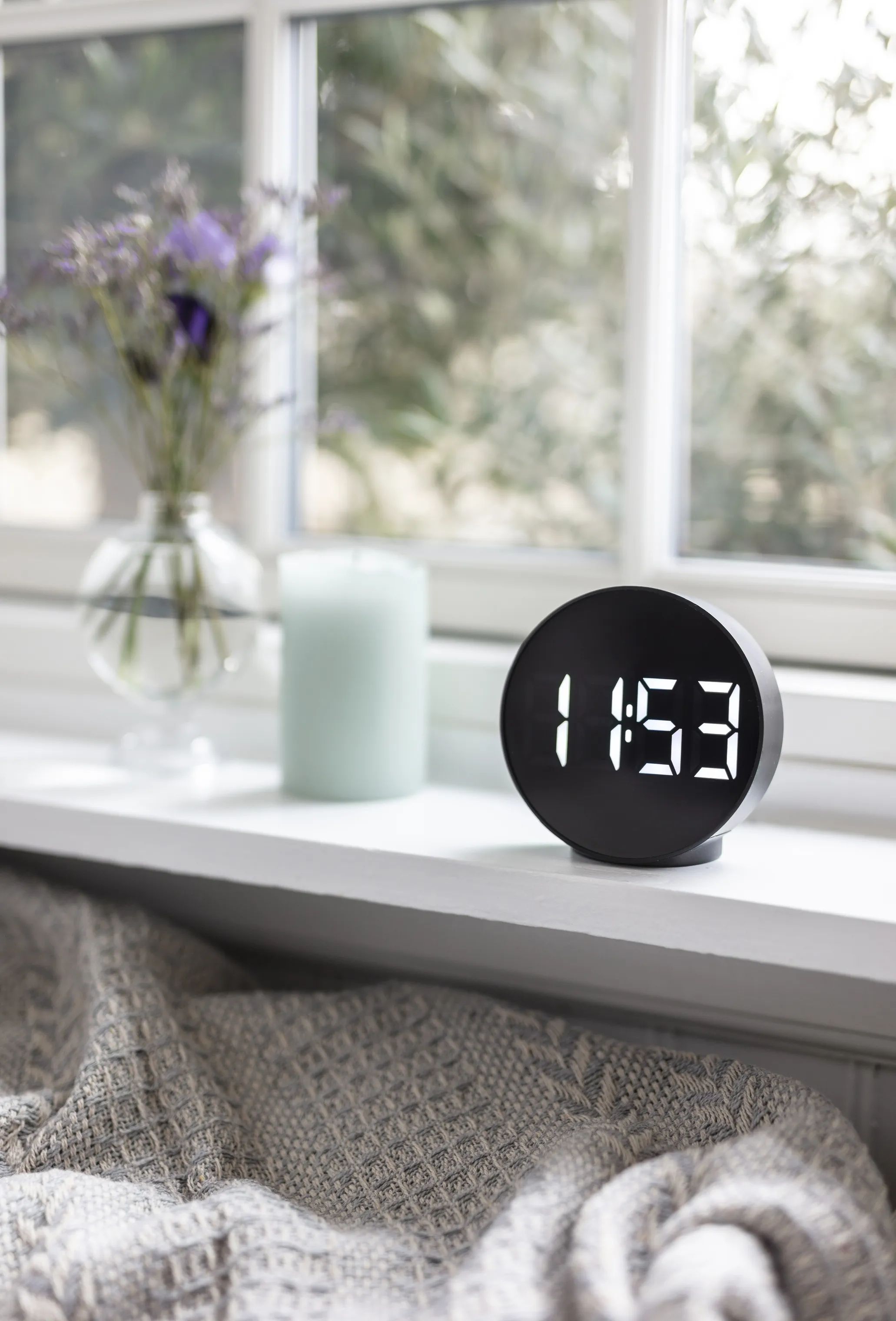 CASA Living Vækkeure Digitalt Vækkeur i sort, 2