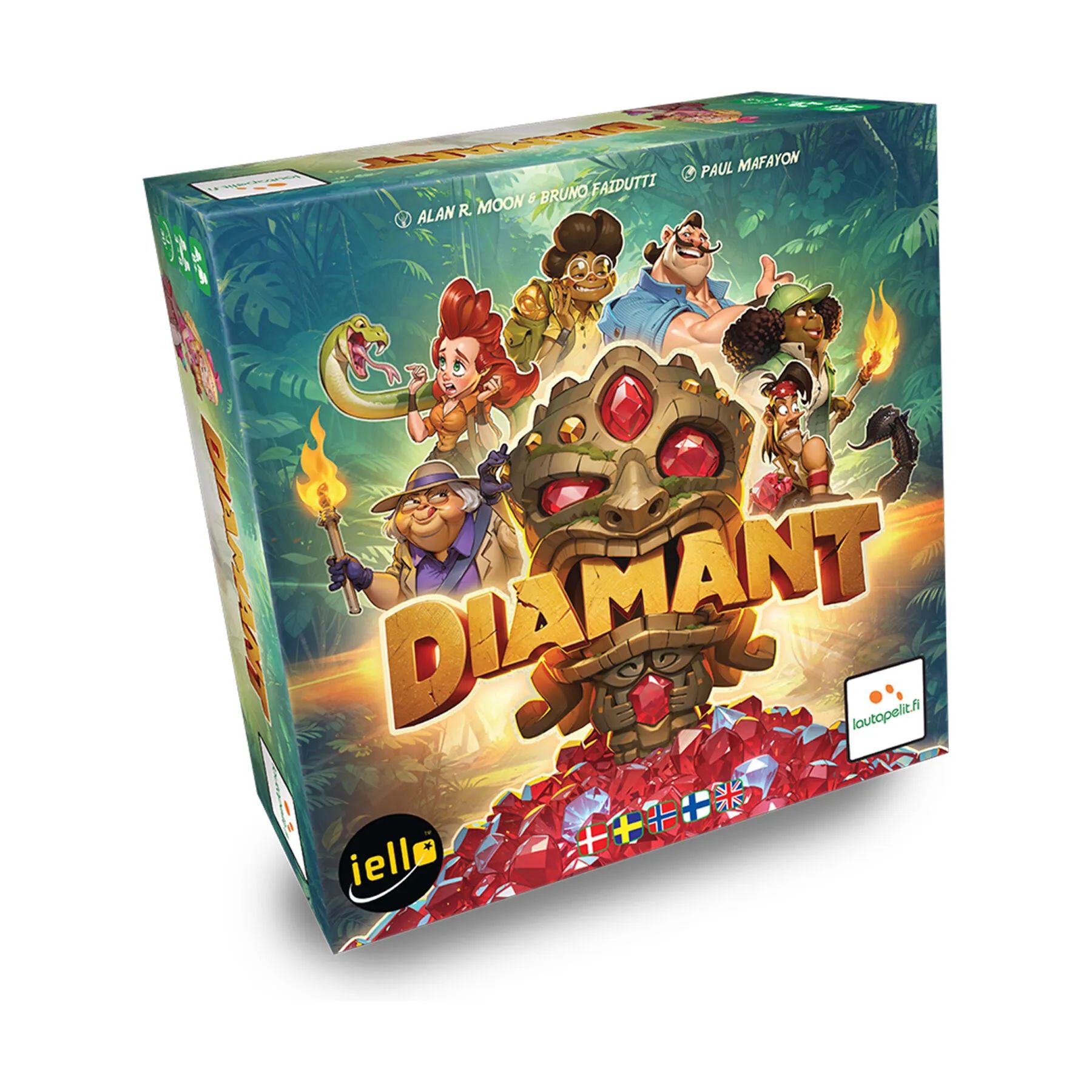 Spilbræt Spil Brætspil - Diamant i Multifarvet, 1