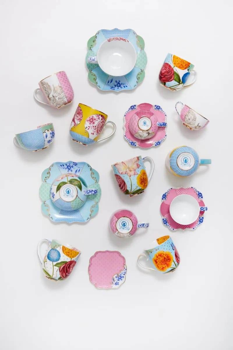 PIP Studio Krus og kopper med hank Royal Krus - 2 stk. i Pink, 2