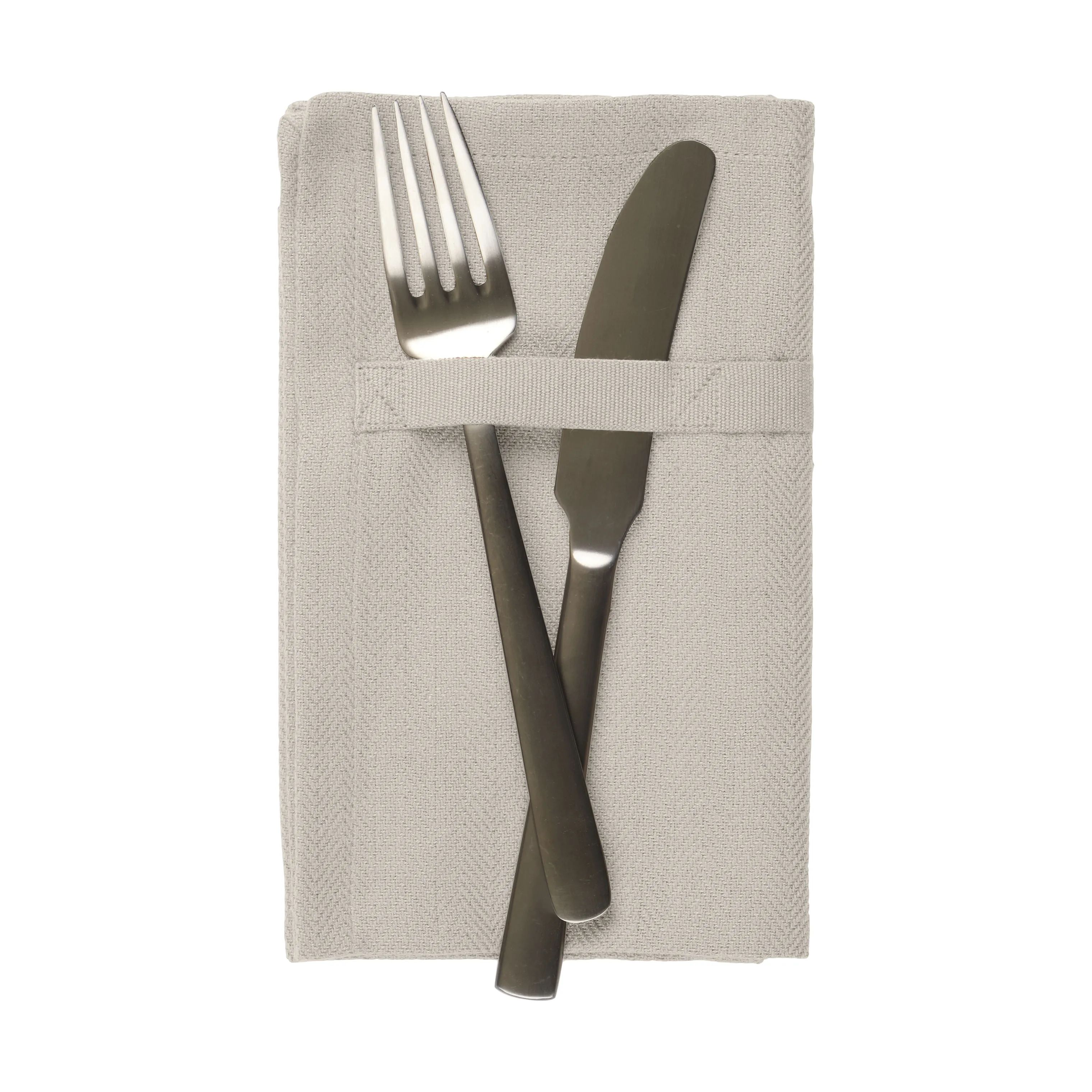 The Organic Company Stofservietter Stofserviet - 4 stk. i Beige, 5