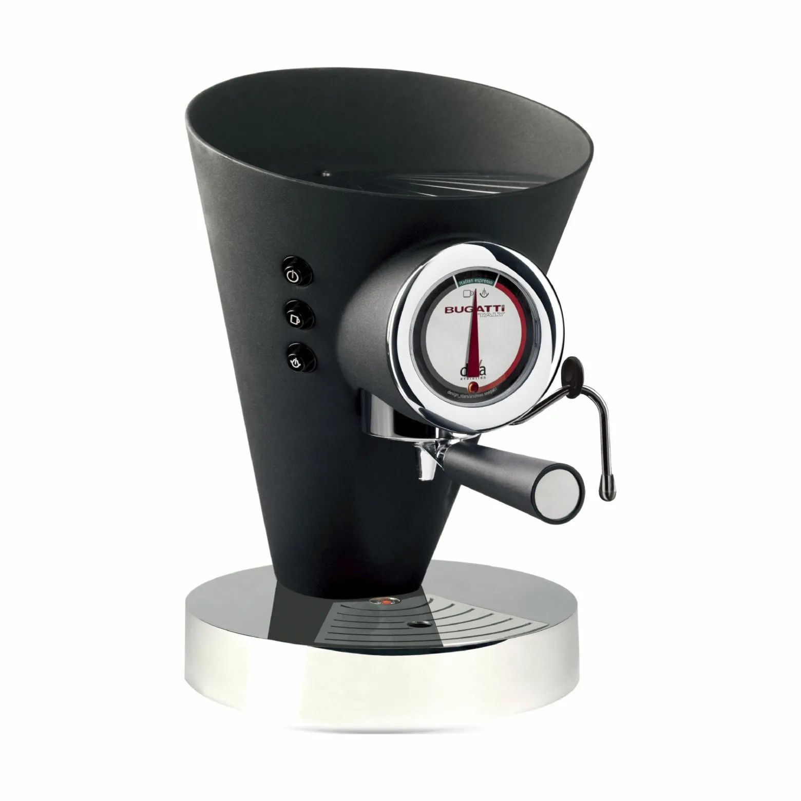 Casa Bugatti Espressomaskiner Diva Evolution Espressomaskine i Sort, 1