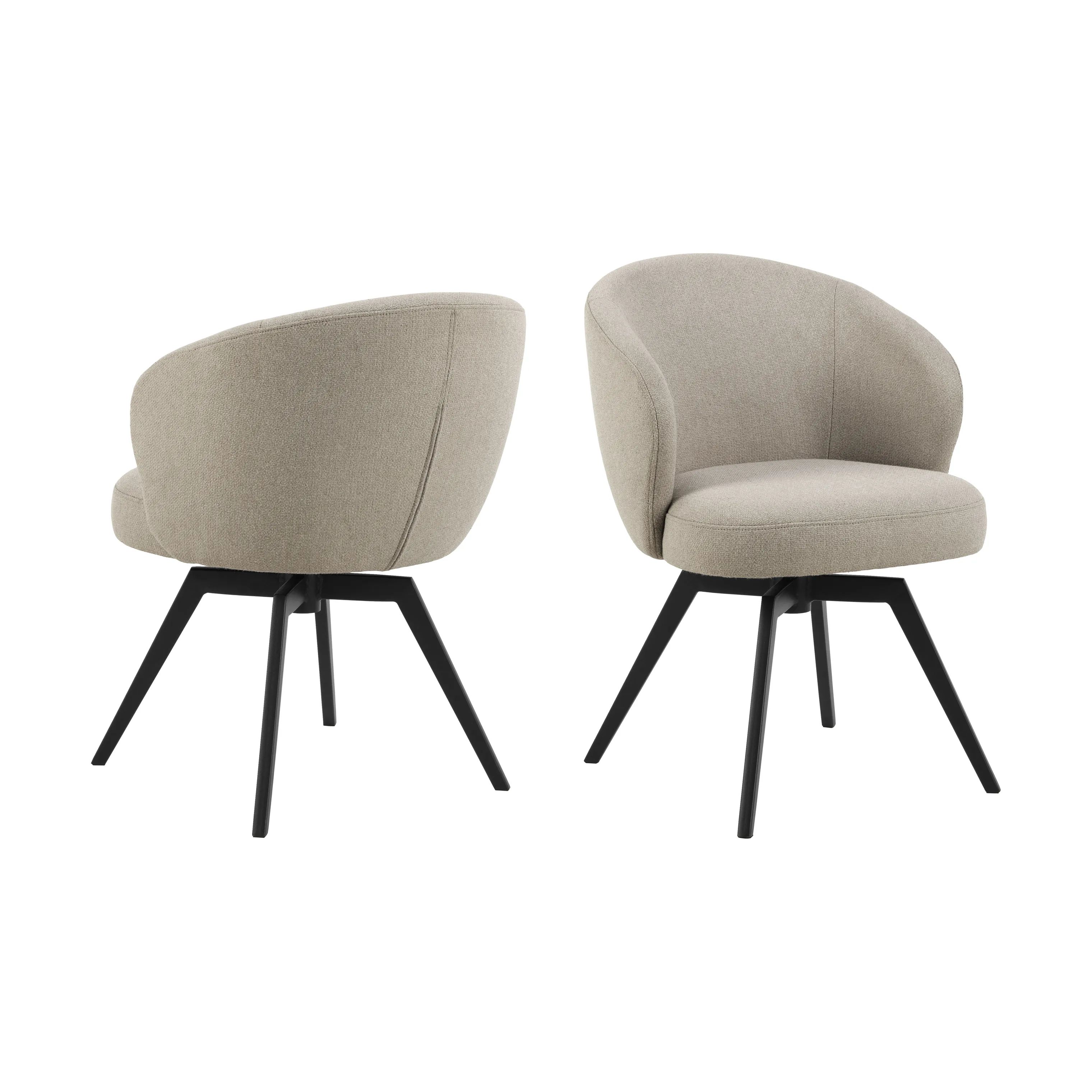 CASA Living Spisebordsstole Darlene Spisebordsstol i Beige, 4