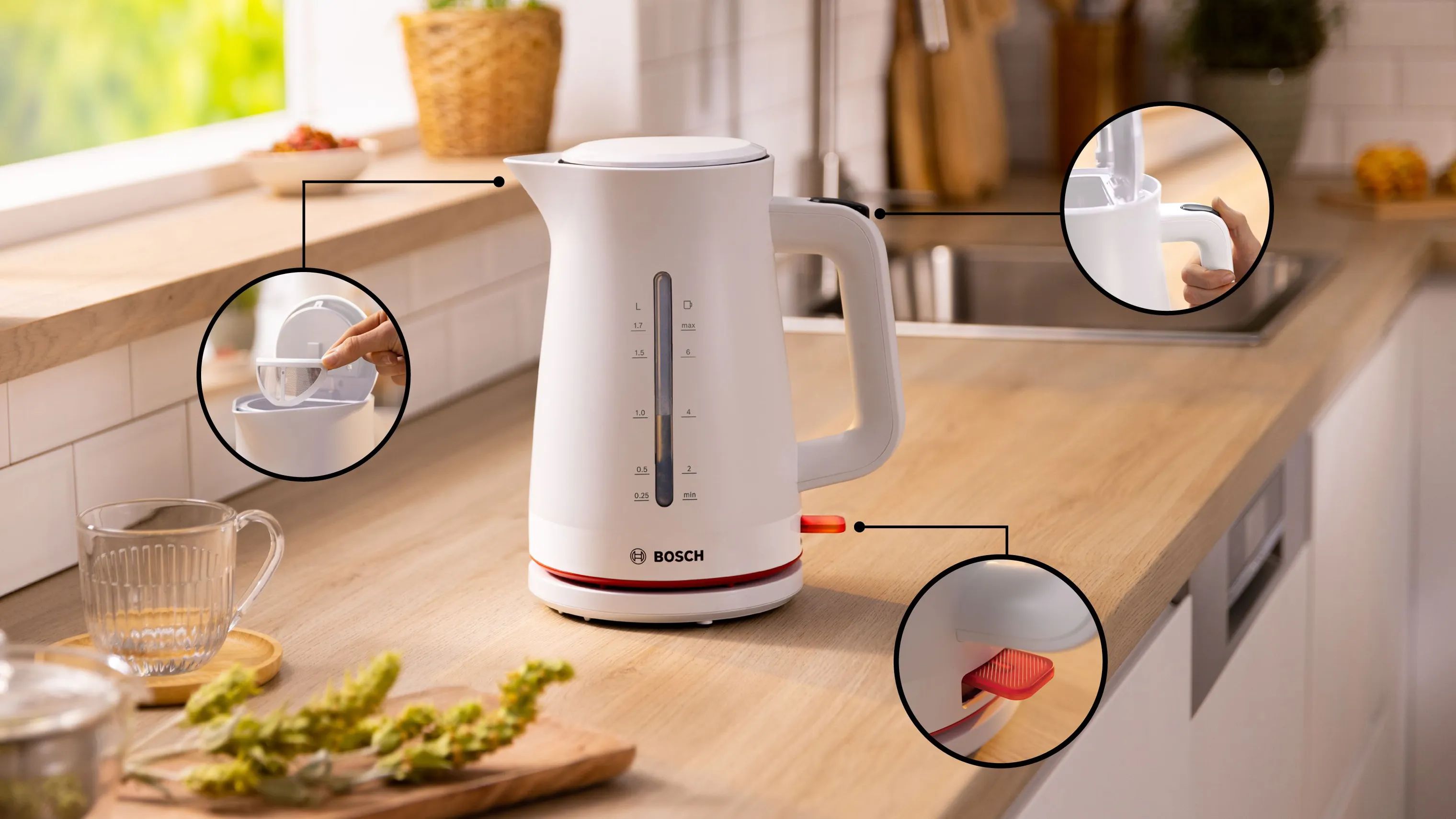 Bosch Elkedler MyMoment Elkedel i Hvid, 2