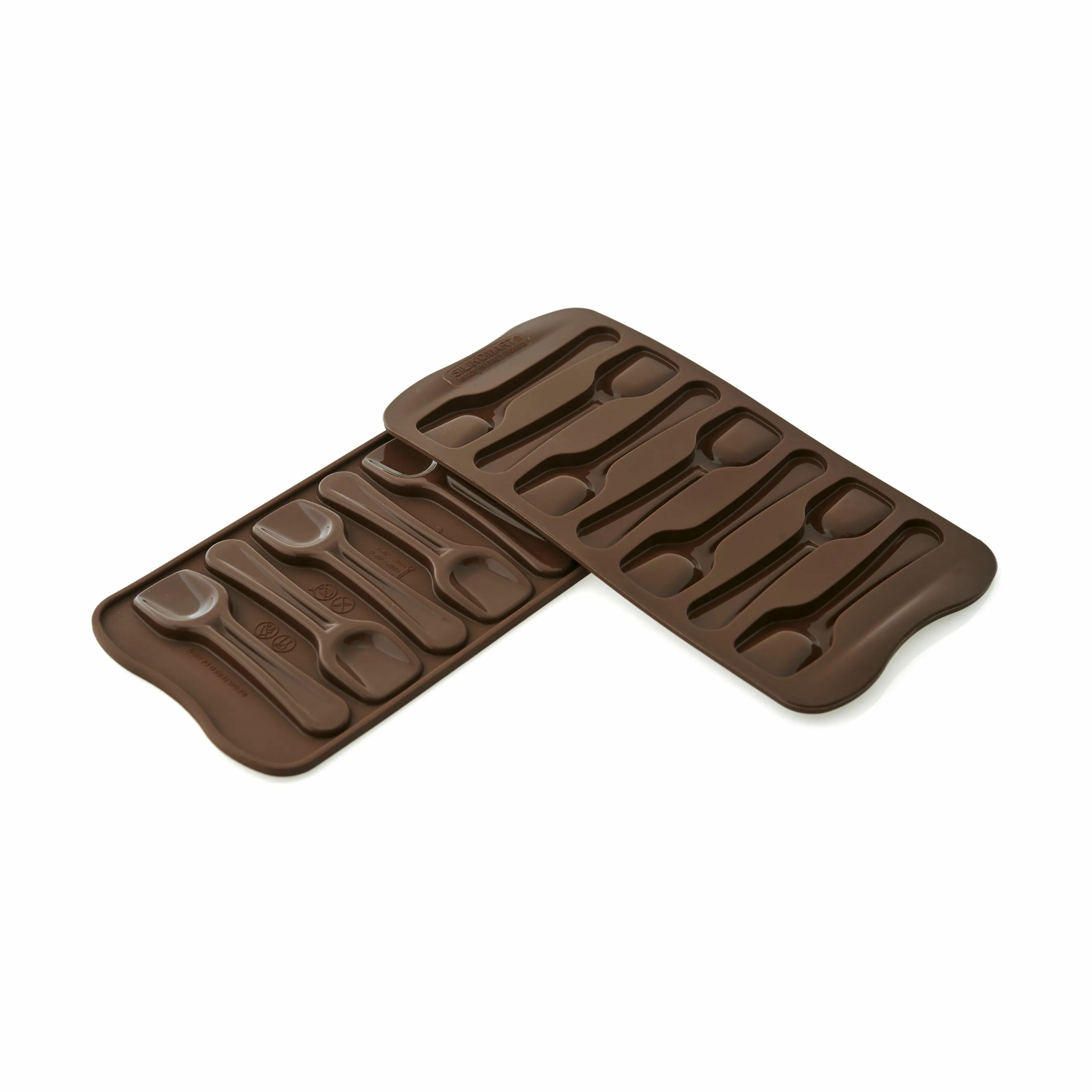 Cook & Baker Chokoladeforme Figurform Ske i Brun, Figurform - Ske, 1