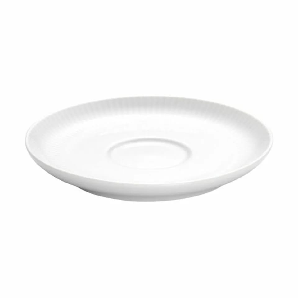 Pillivuyt Underkopper Plissé Underkop i Hvid, 9 cm, 1