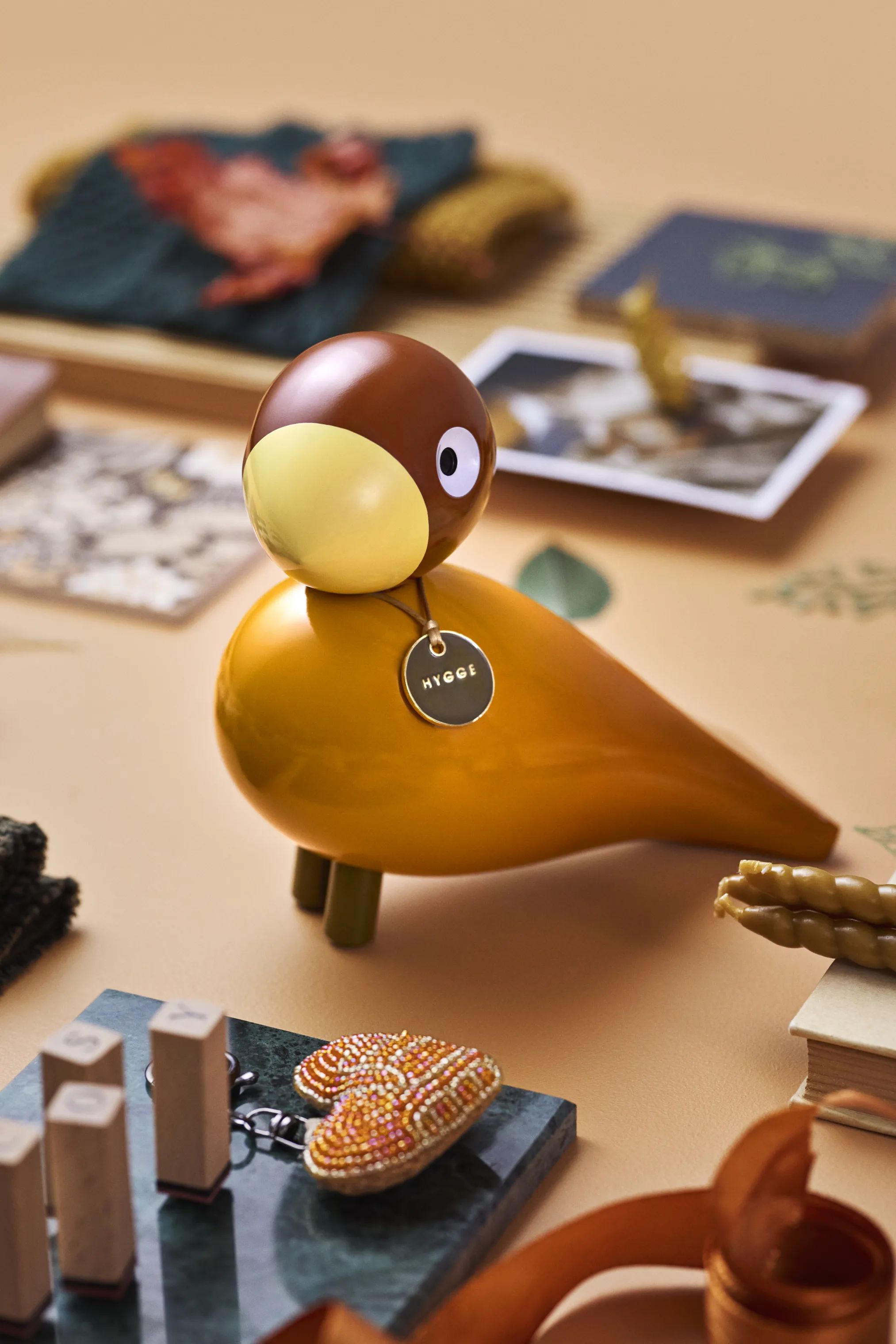 Kay Bojesen Øvrige figurer Story Birds Story Bird - Hygge i Orange, 2
