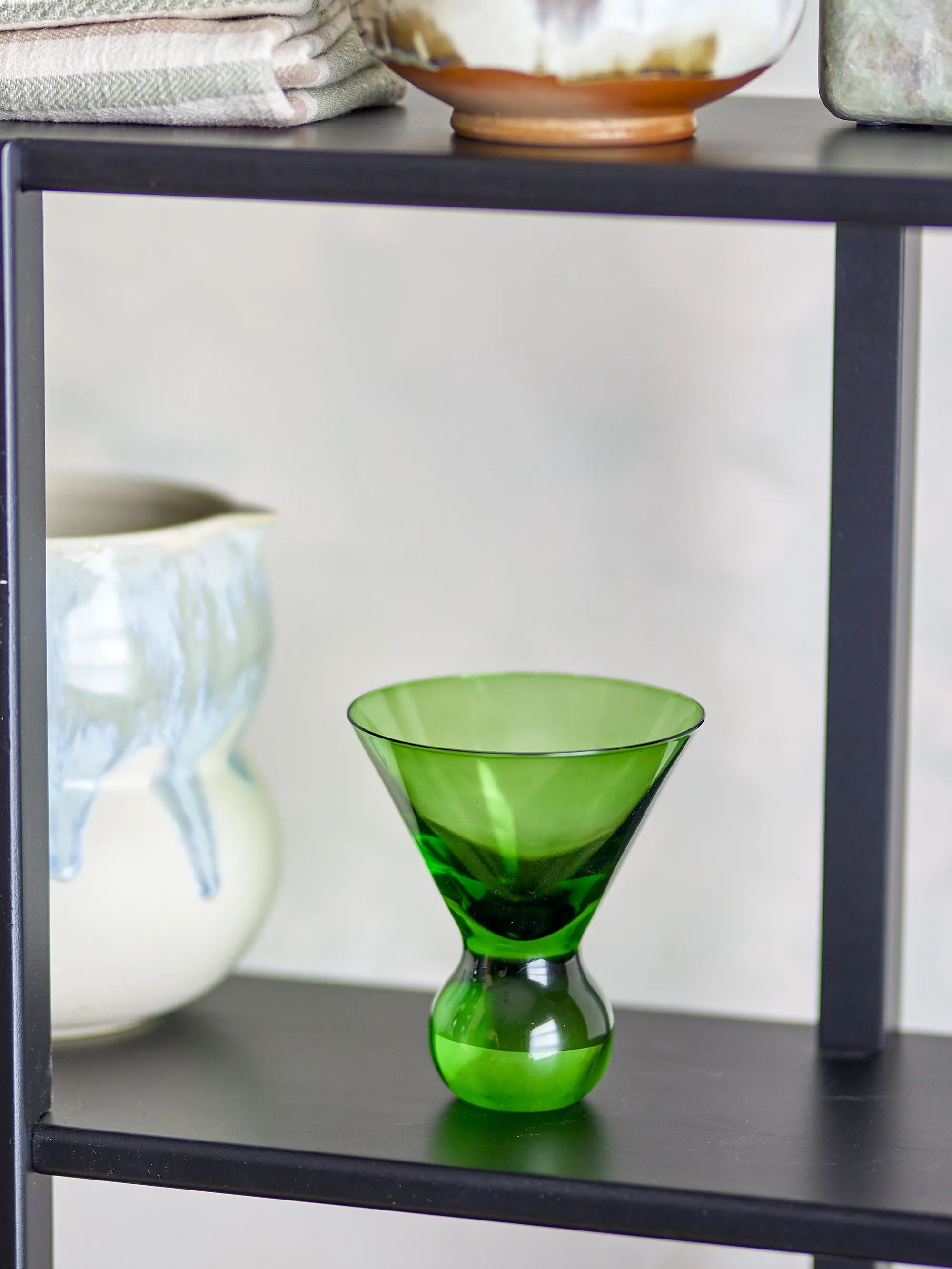 Bloomingville Cocktailglas Corliss Cocktailglas - 4 stk. i Green, 3
