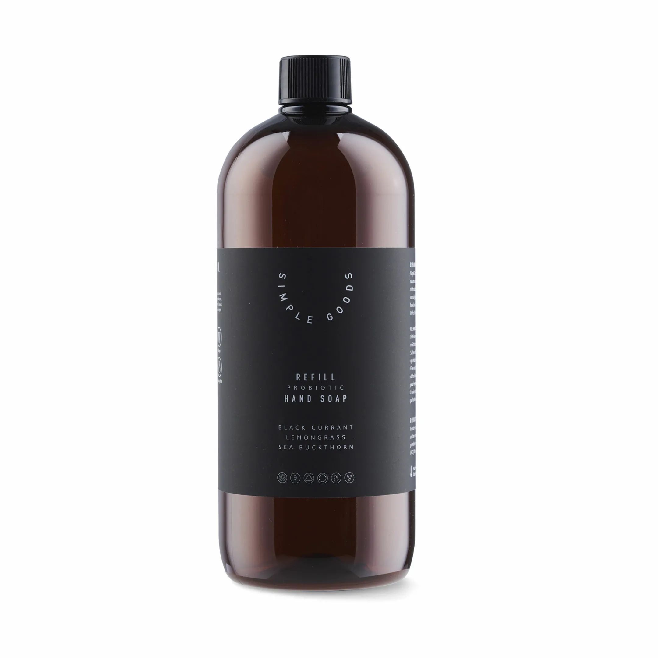 Simple Goods Håndsæbe Refill Håndsæbe i Sort, 1