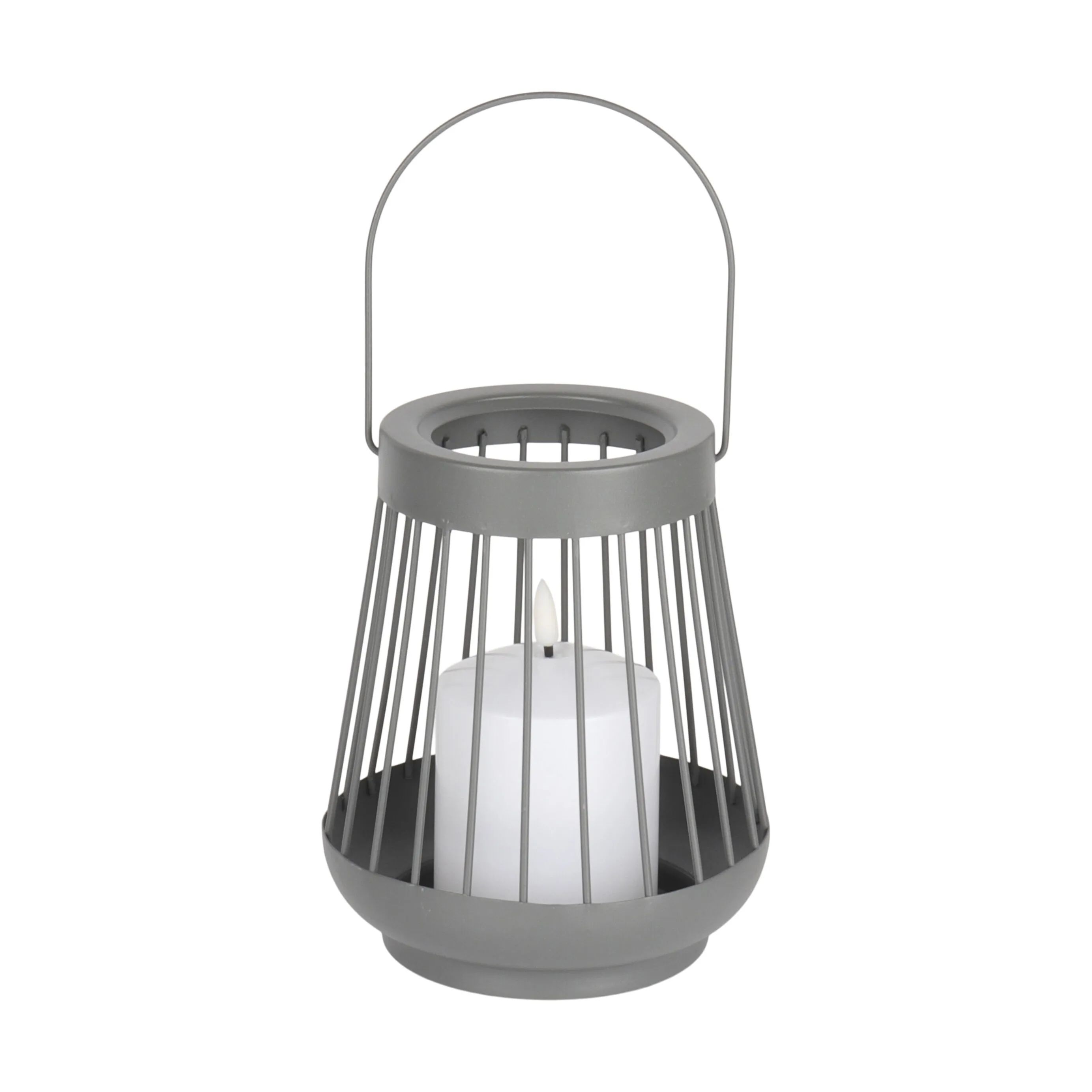 CASA Living Lanterner LED Lanterne i Grå, 18 cm, 1