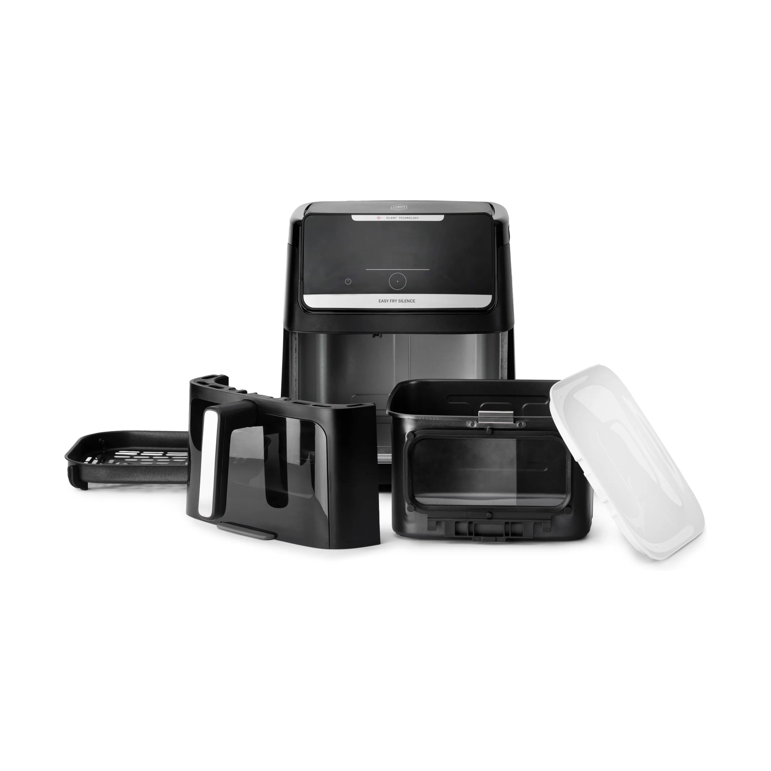 OBH Nordica Airfryers Easy Fry Silence Vision Aifryer i sort, 4