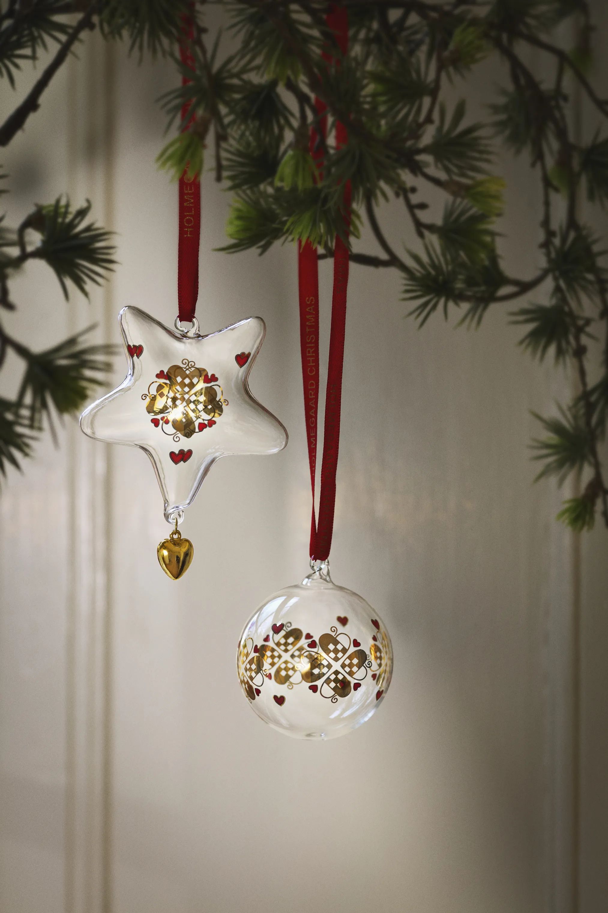 Holmegaard Juleophæng Christmas Julestjerne 2026 i Klar, 2