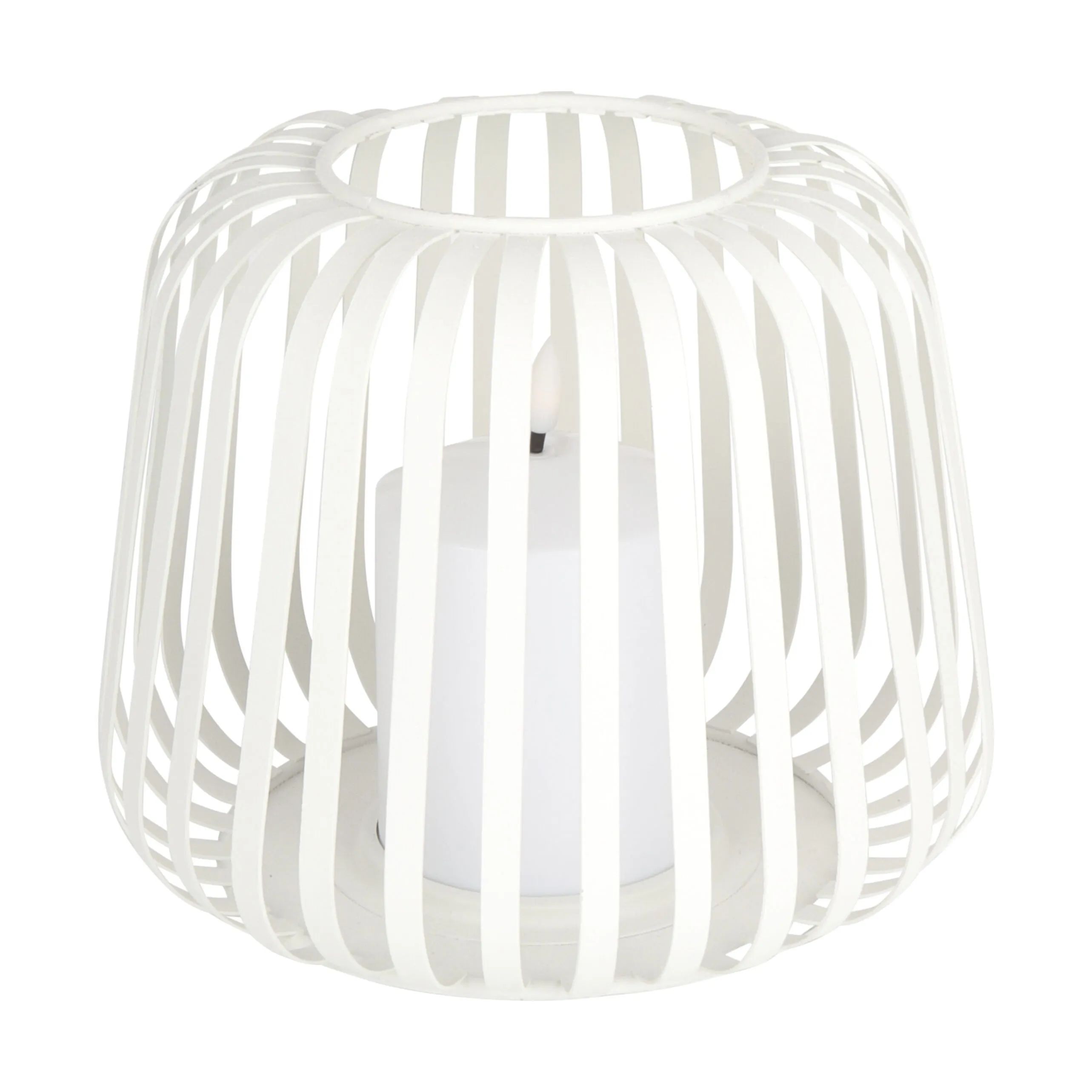 CASA Living Lanterner LED Lanterne i Hvid, 17 cm, 1