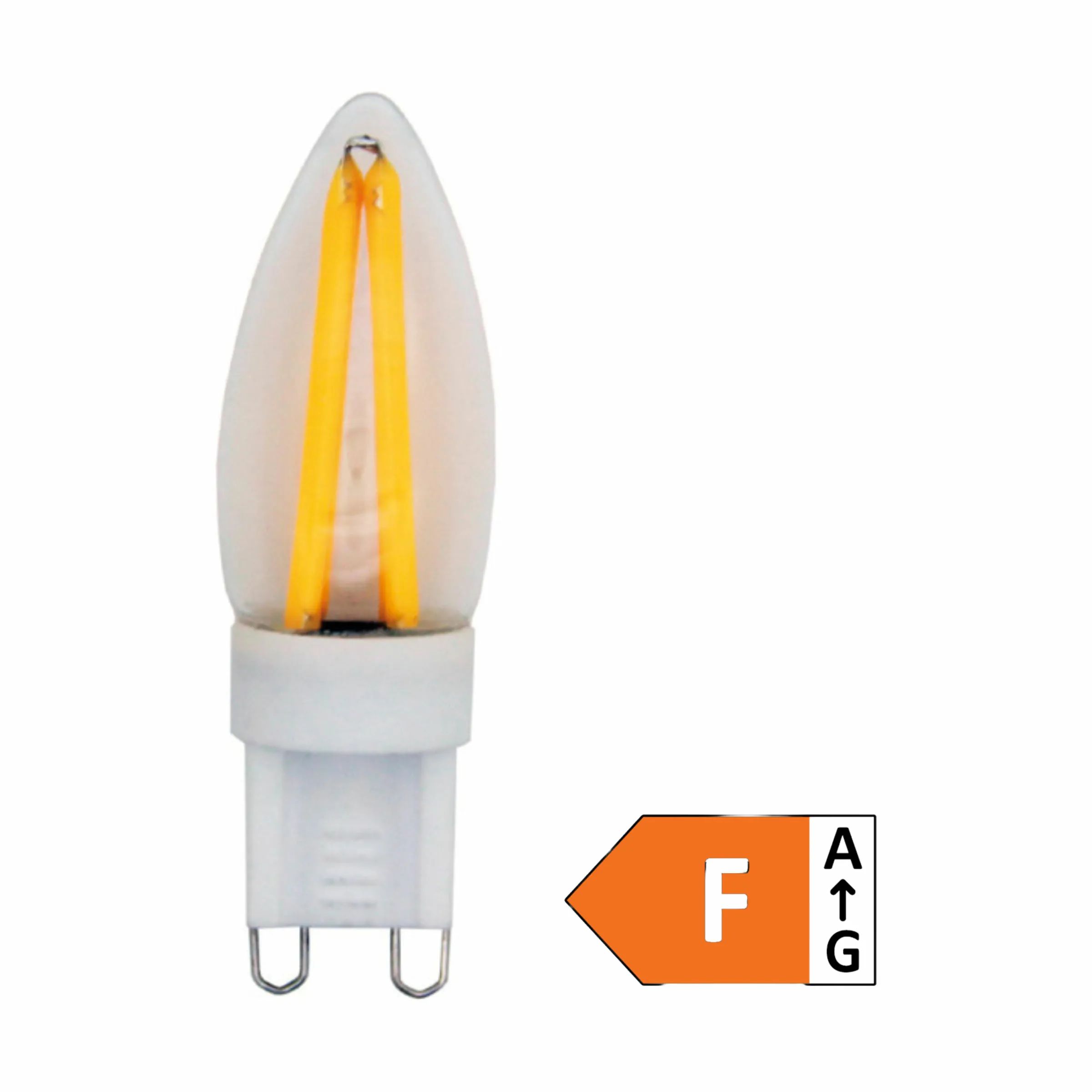 Halo Design LED-pærer Colors 3-step Tube Deluxe LED Lyspære i G 9 Klar, 1