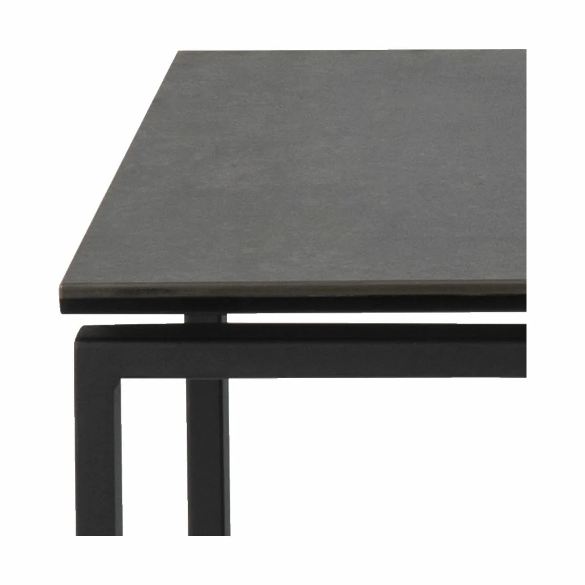 CASA Living Sofaborde Katrine Indskudsbord - 3 dele i Sort mat, 6