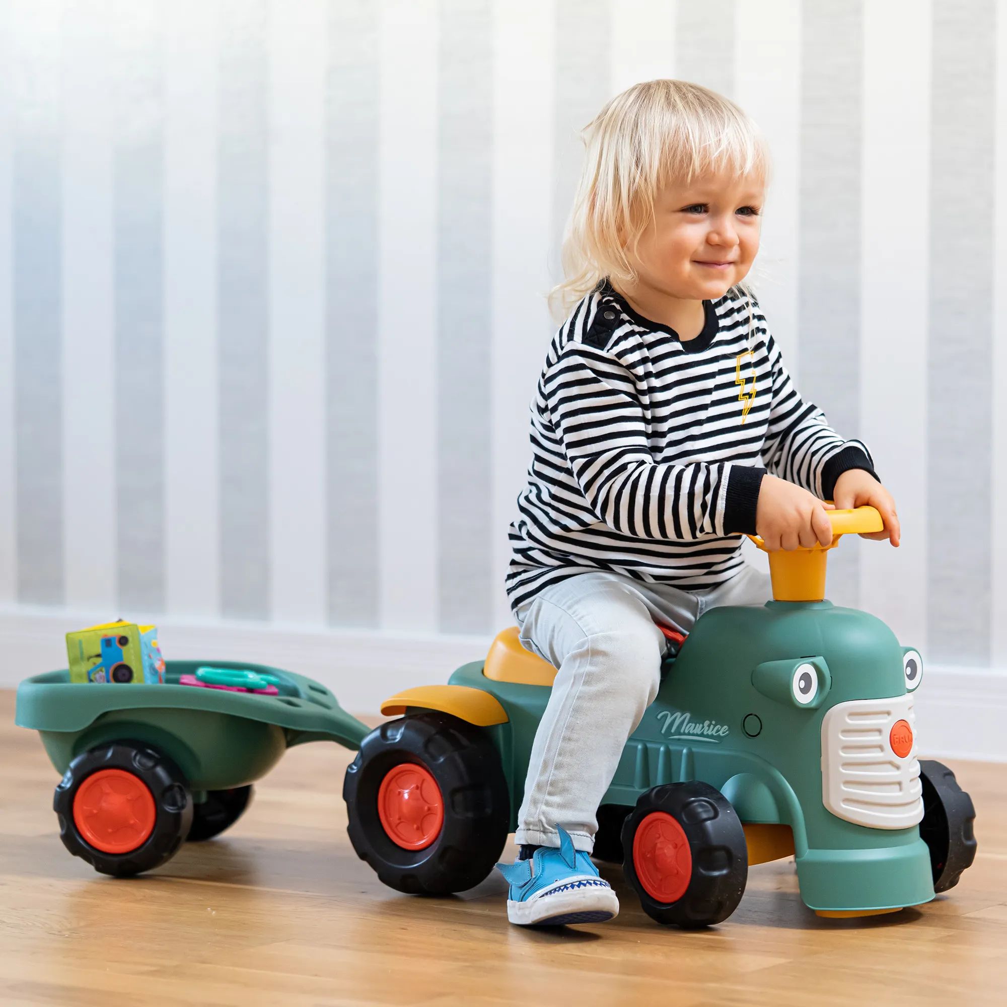 FALK Til børneværelset Maurice traktor i Gul og sort, 5