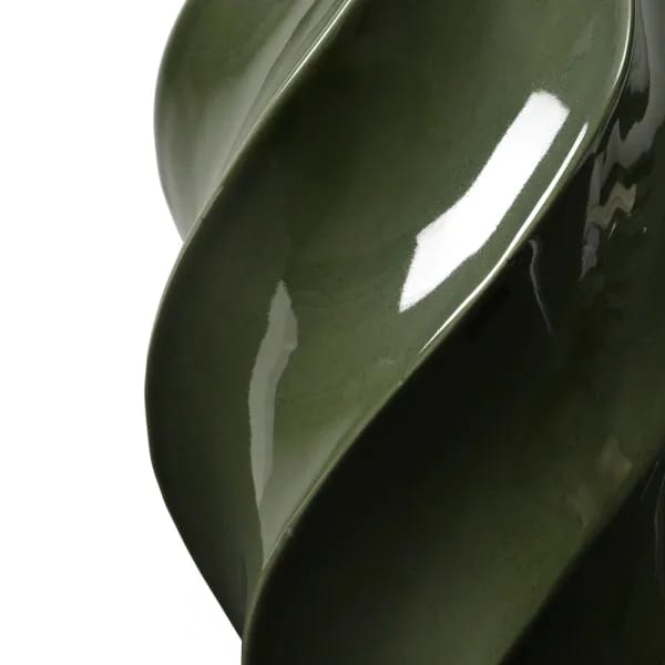 Broste Copenhagen Vaser Odette Vase i Grøn, 24 cm, 4