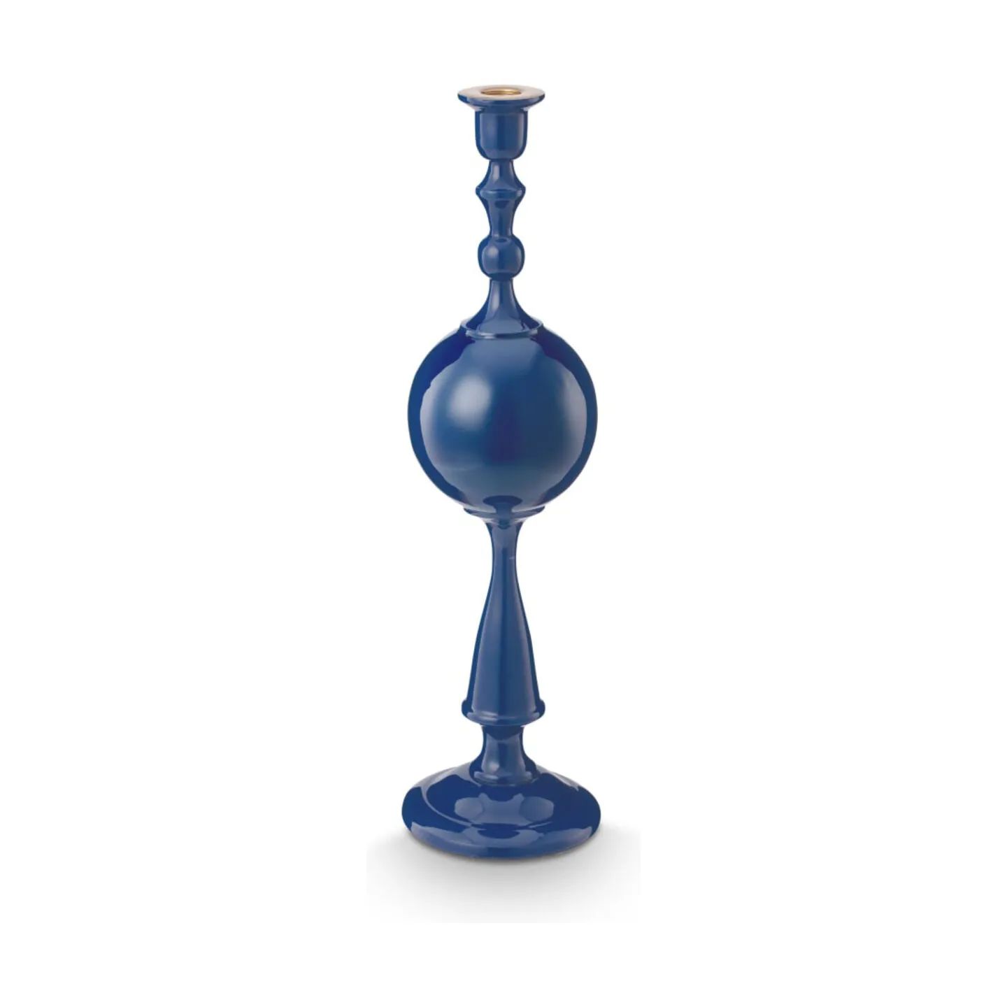 PIP Studio Kronelysestage Love Birds Lysestage i Navy, 44 cm, 1