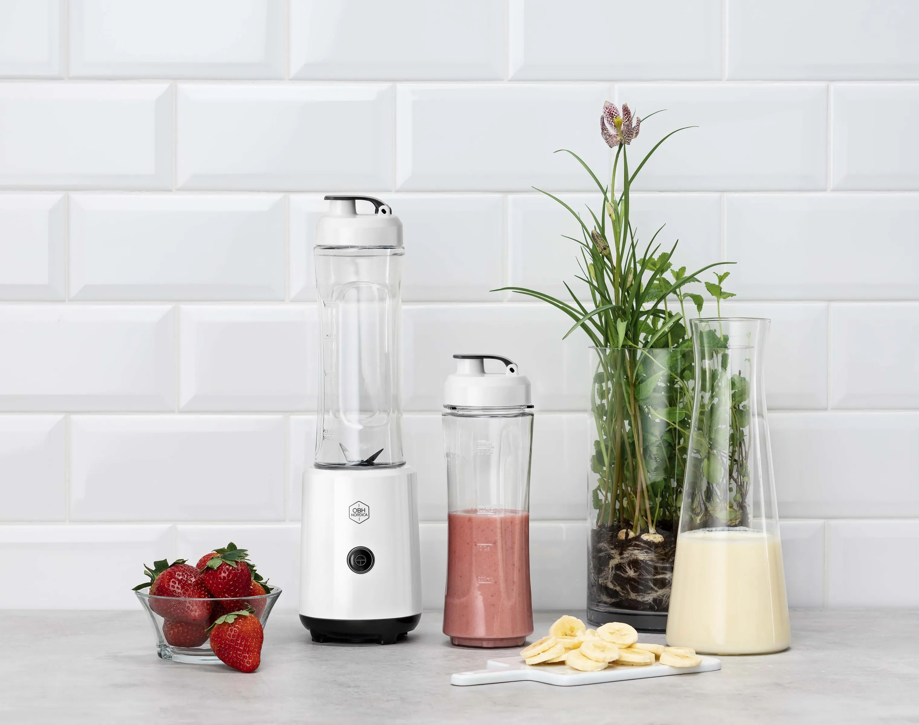 OBH Nordica Blendere Blender Twister Go i Hvid, 2