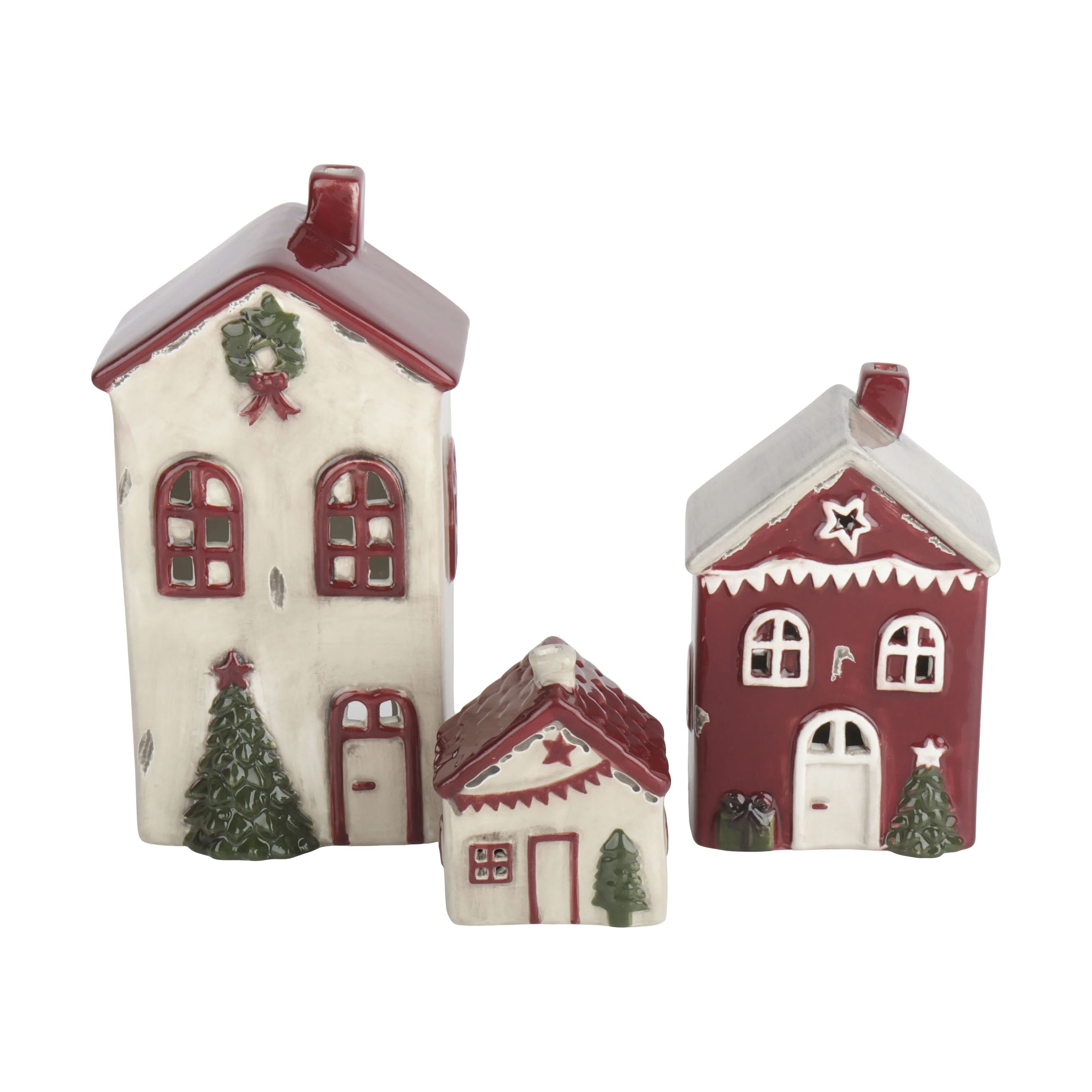 Casa Christmas Lysdekoration LED Lyshus i 20 cm, 3