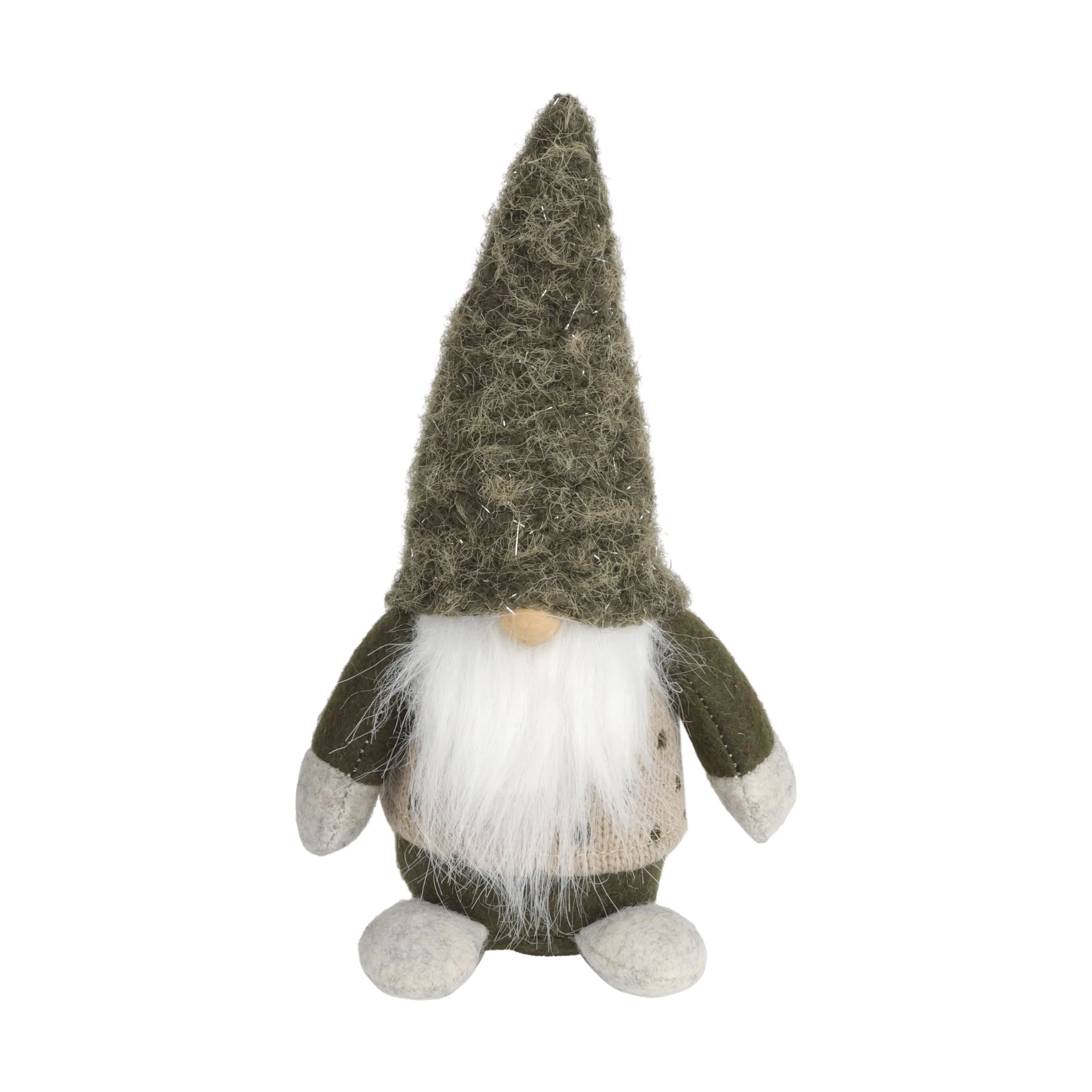 Casa Christmas Julefigurer Filtnisse i Prikket vest, 1