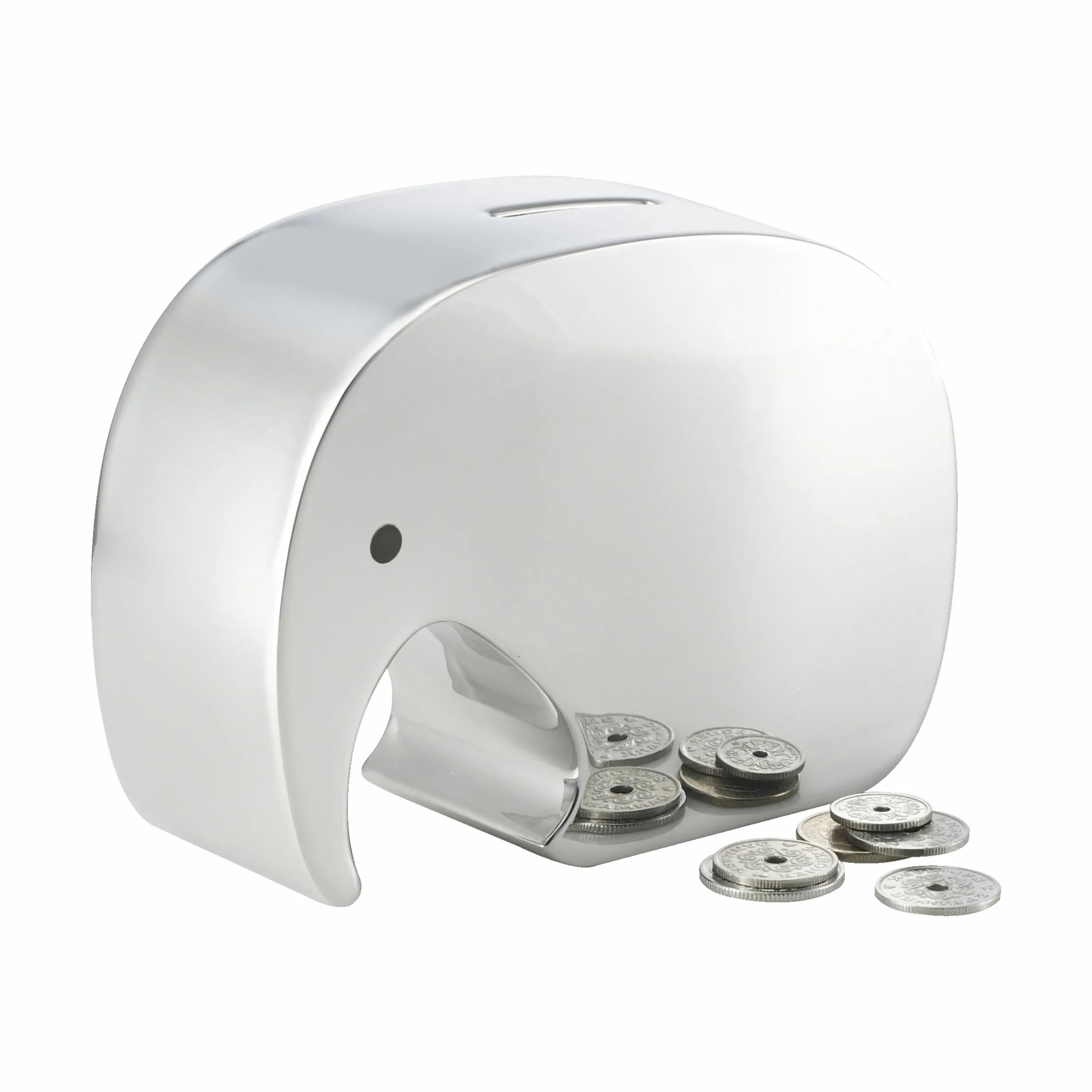 Georg Jensen Øvrige figurer Moneyphant Sparegris i Mellem - Blank, 1