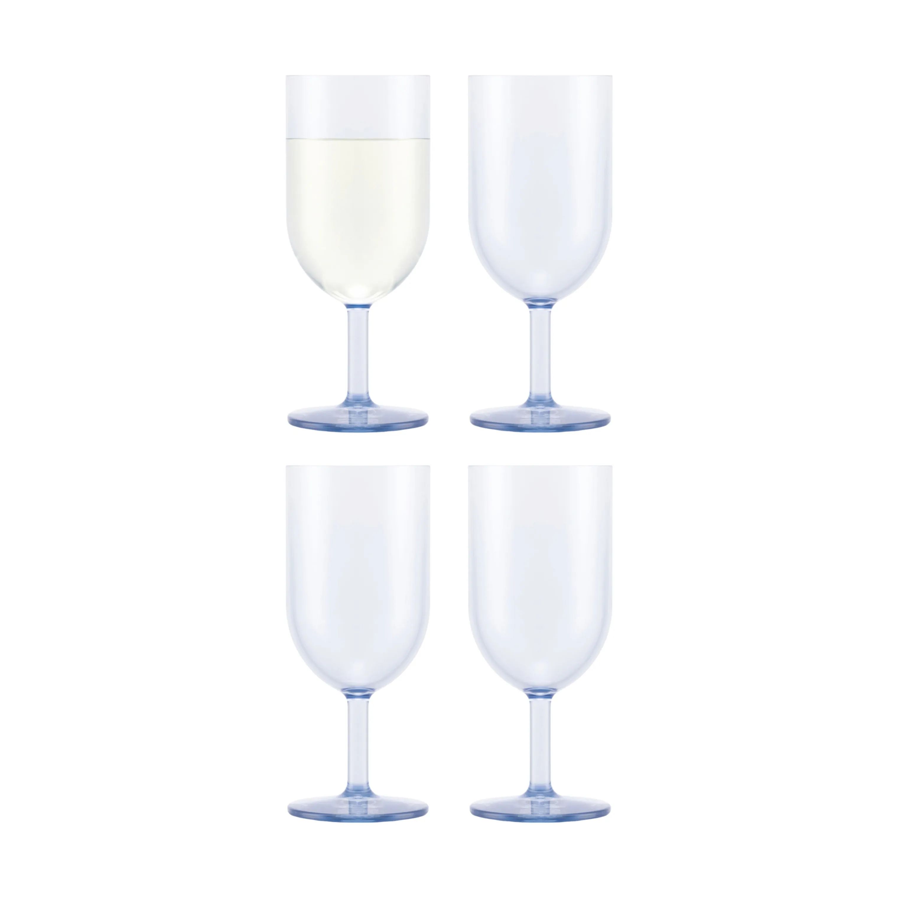 Bodum Hvidvinsglas Oktett Hvidvinsglas - 4 stk. i Blue Moon, 1