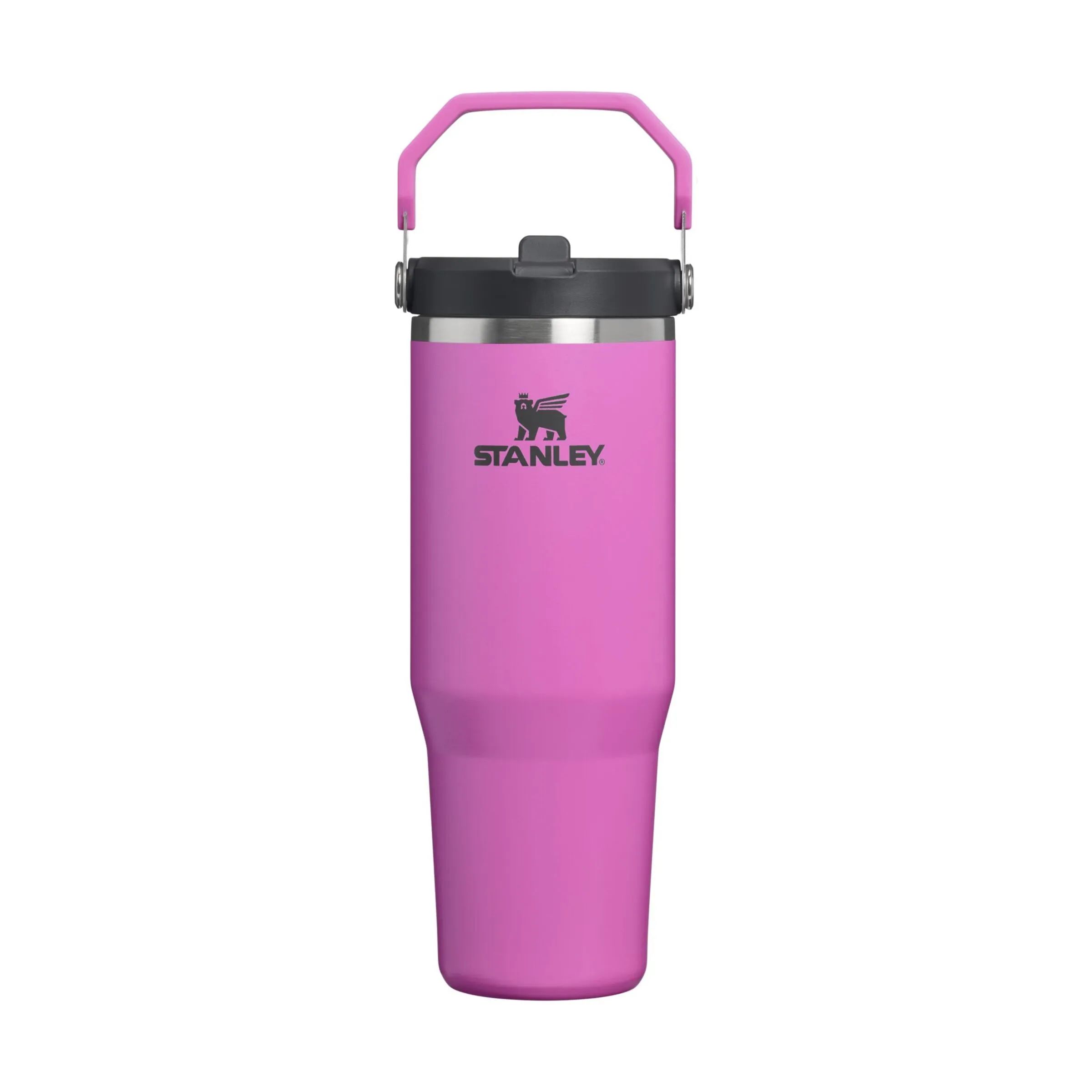 Stanley To go kopper The IceFlow Flip Straw i Hot Pink, 0.89 L, 1