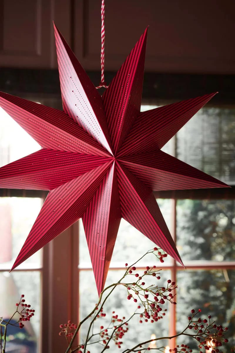 PIP Studio Juleophæng Christmas Julestjerne i Mørkerød, 2