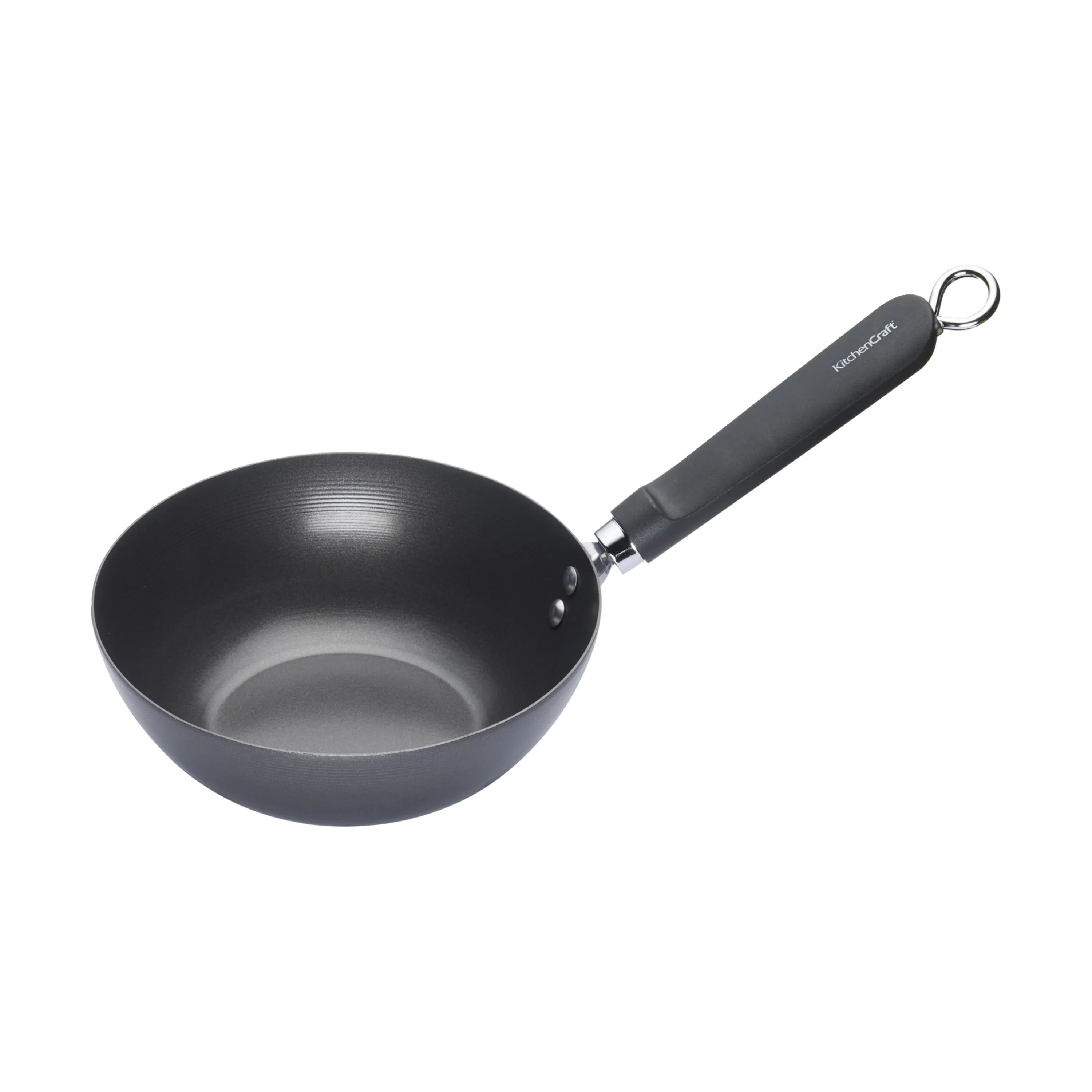 KitchenCraft Wokpander World of Flavours Wok i 20 cm, 1