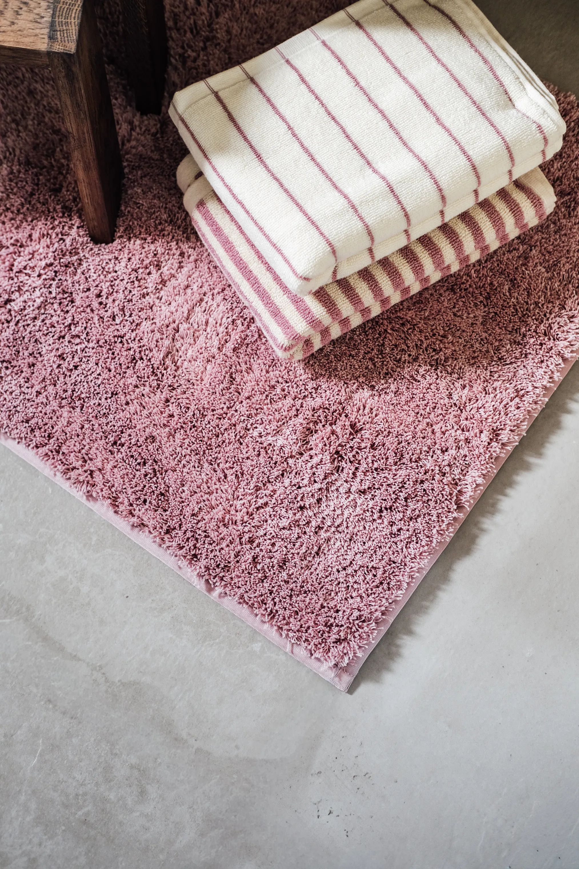 CASA Living Bademåtter Bademåtte i rosa, 2