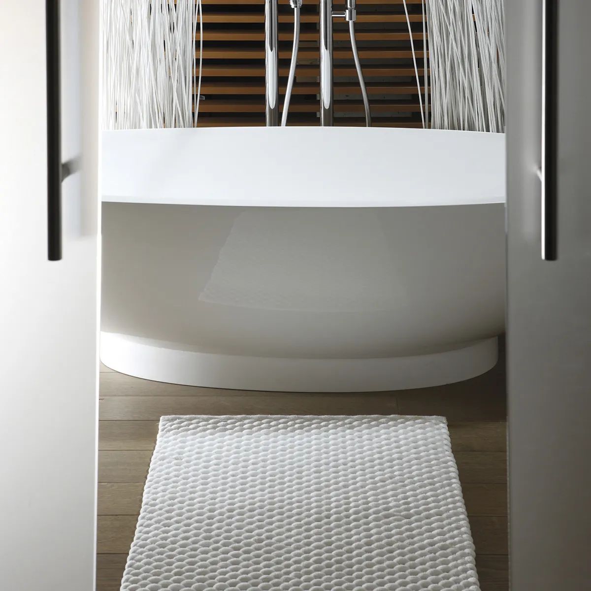 Aquanova Bademåtter Maks Bademåtte i Ivory, B70 x L120 cm, 2