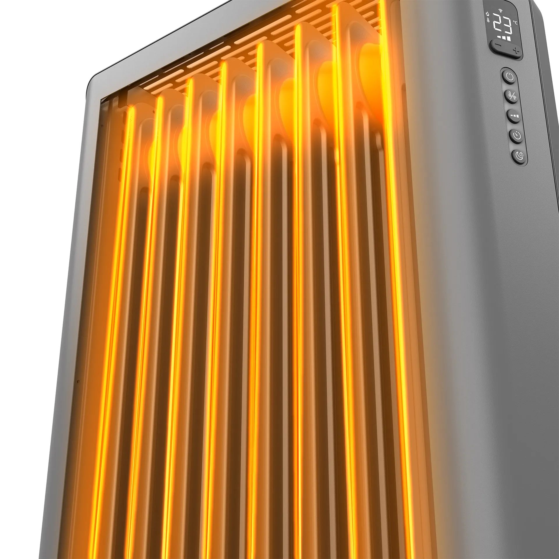 Duux Radiatorer Edge Olieradiator i Grå, 3