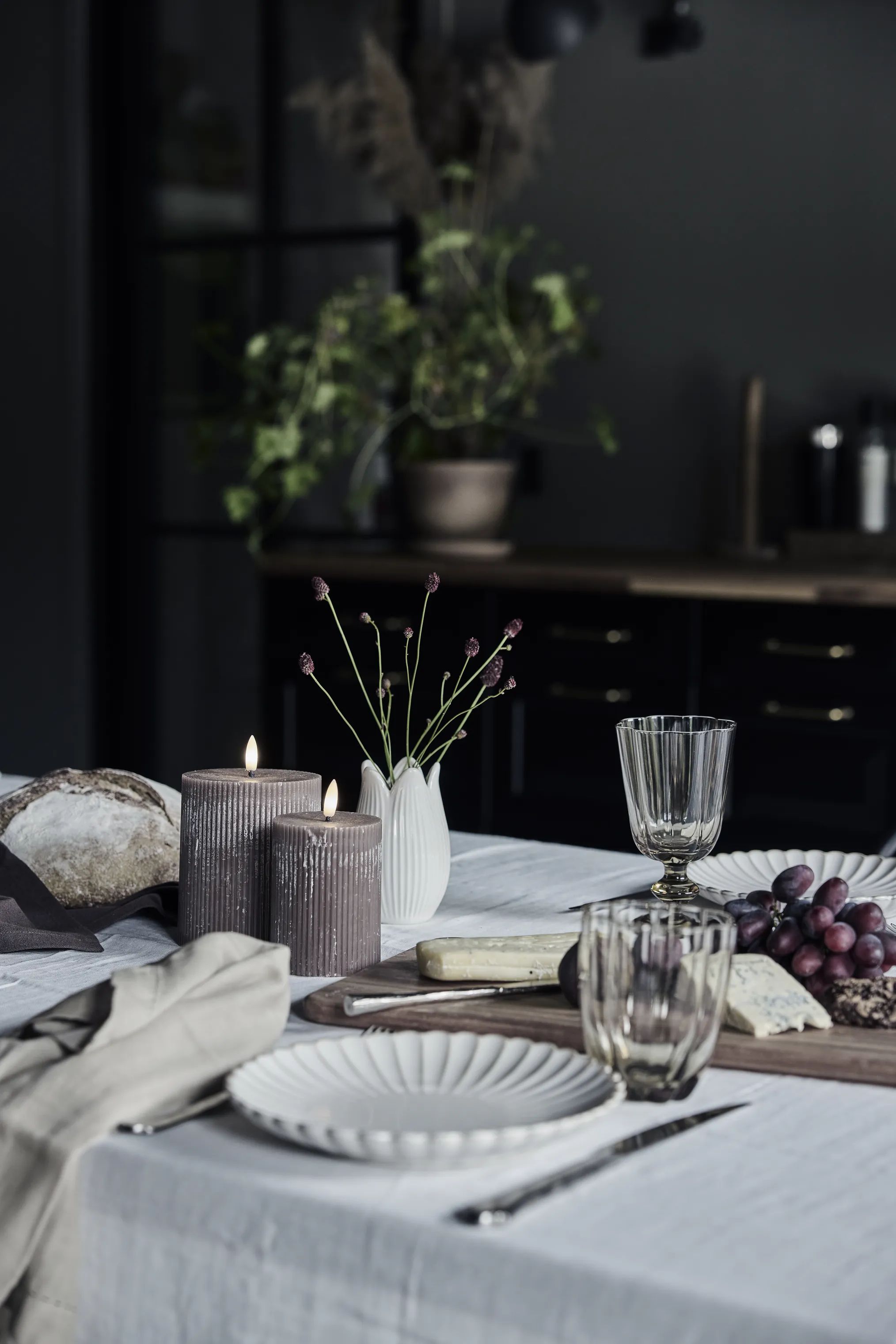 Lene Bjerre Vinglas Floretta Vinglas i Beige/fod, 2